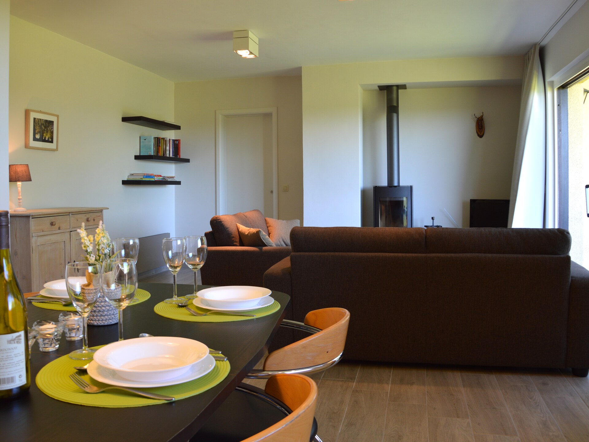 Rustiek appartement voor 4 in de bossen bij Gros-Fays, Ardennen - foto 3