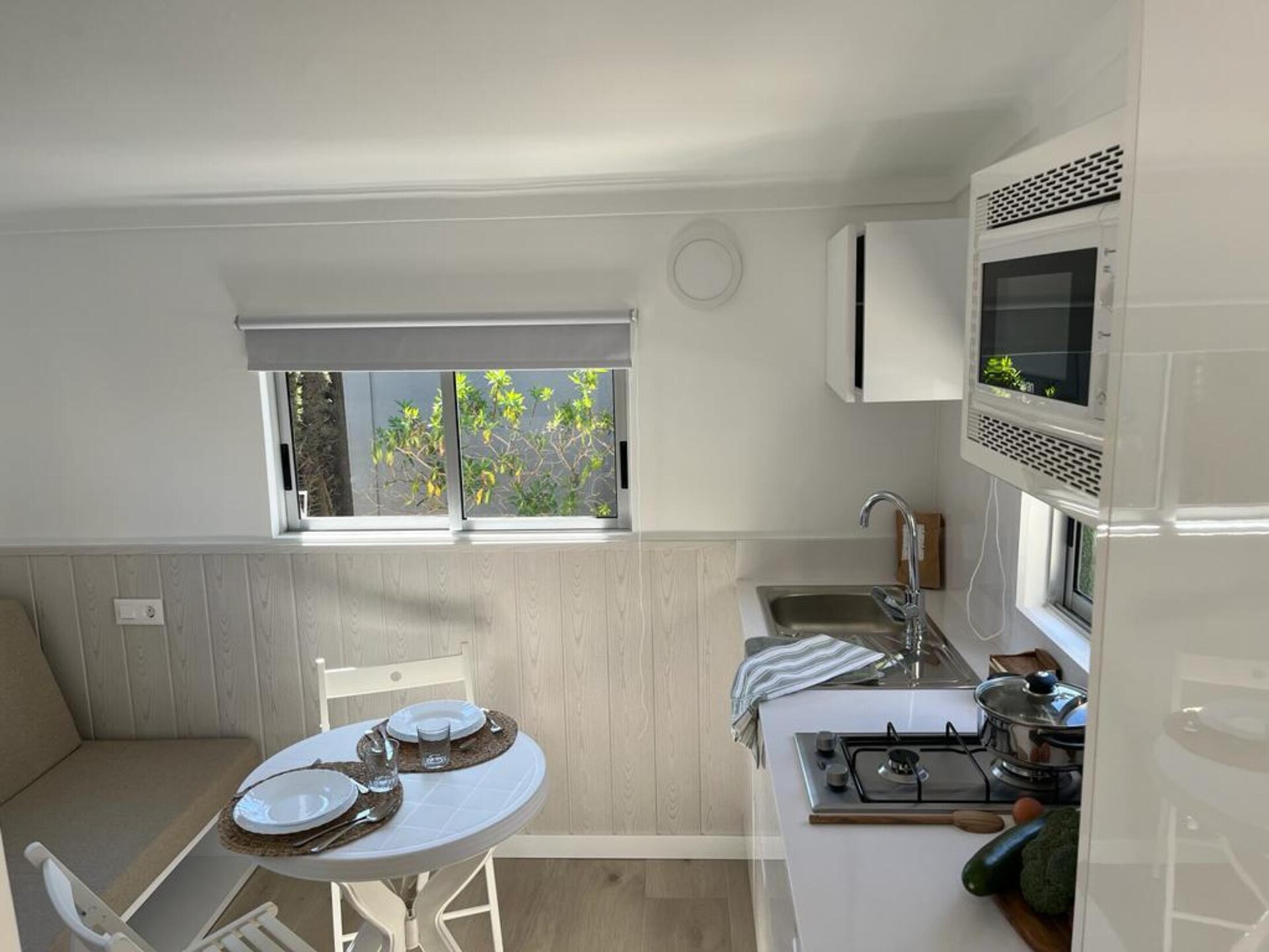 Vrijstaande bungalow voor 3 personen op camping bij Cambrils, op 800m van zee - foto 8