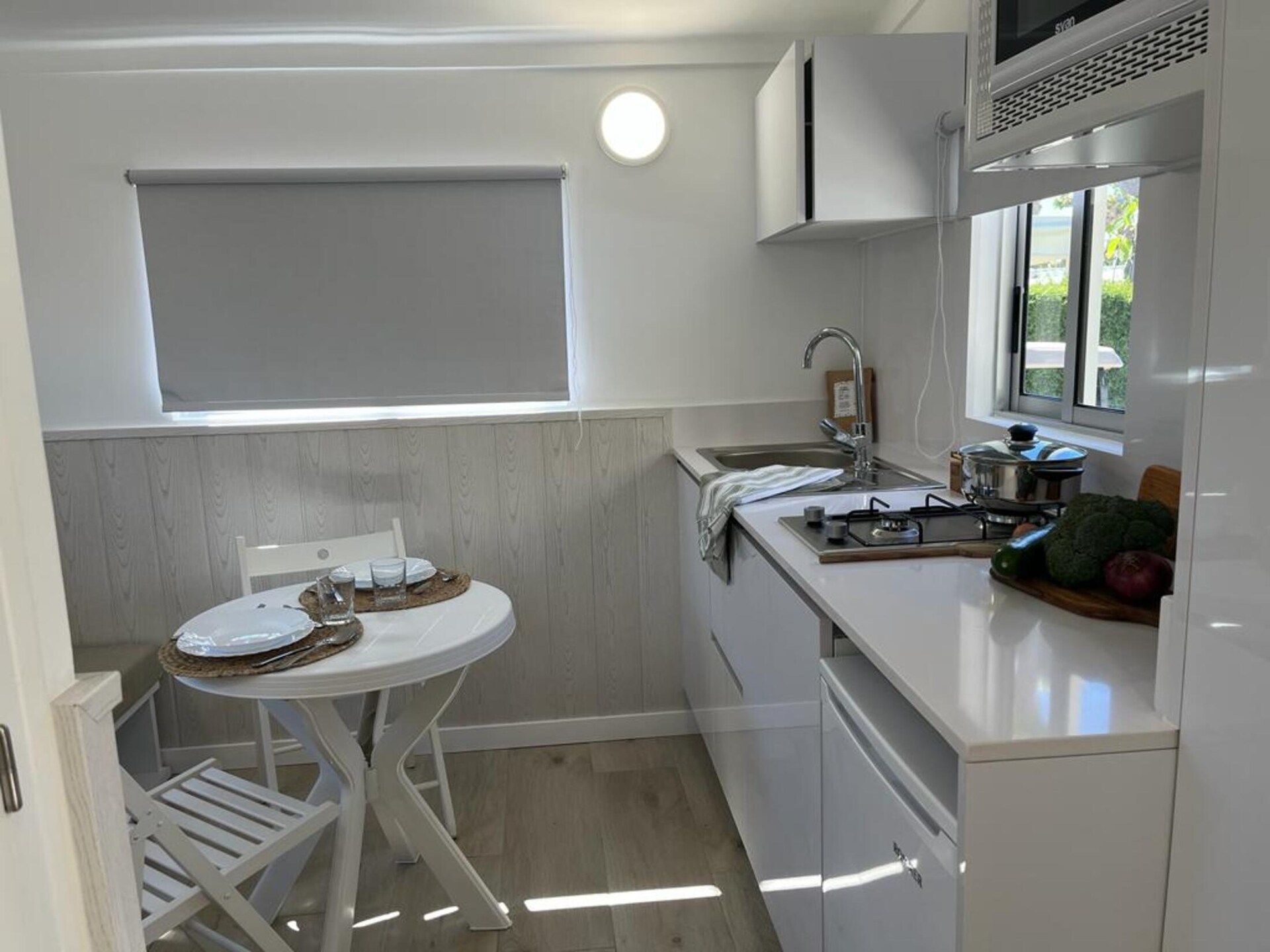 Vrijstaande bungalow voor 3 personen op camping bij Cambrils, op 800m van zee - foto 9