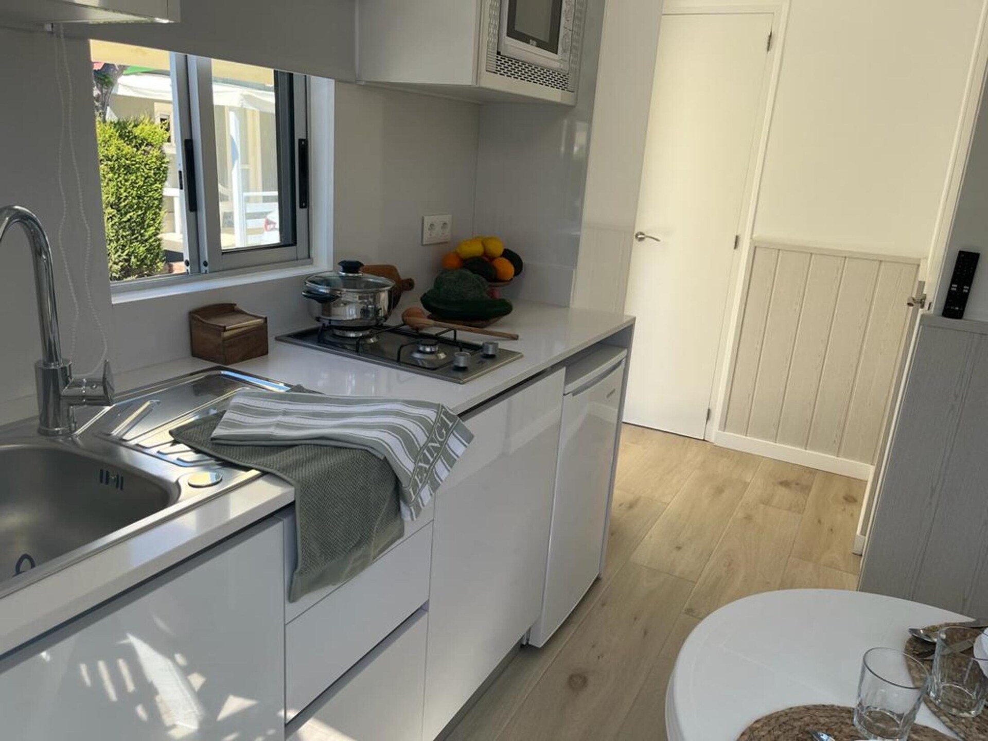 Vrijstaande bungalow voor 3 personen op camping bij Cambrils, op 800m van zee - foto 3