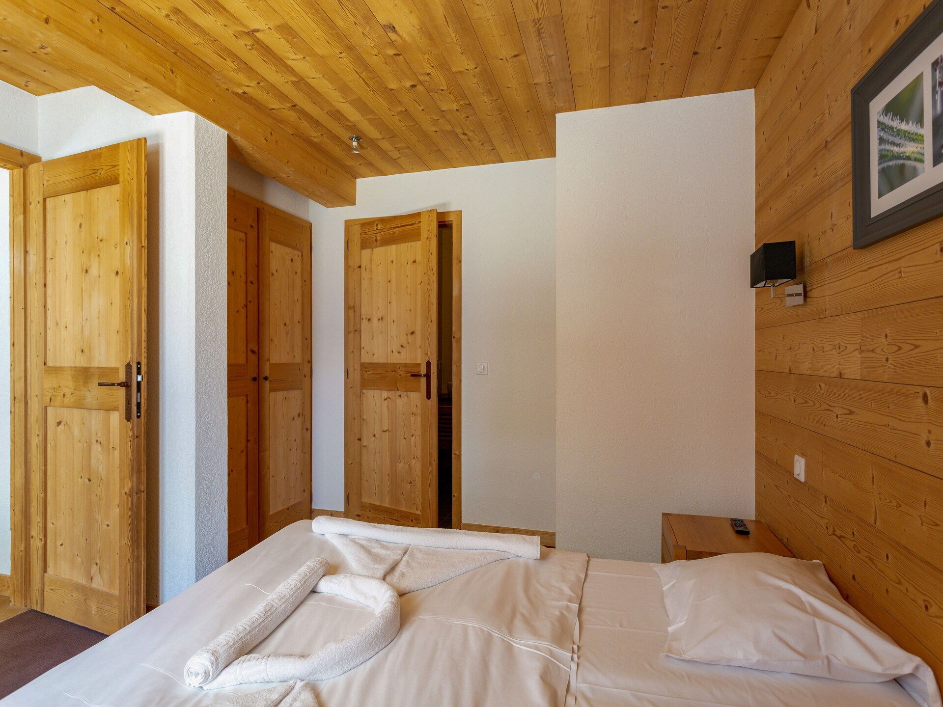 Authentiek appartement voor 6 in Vallorcine met zwembad en bergzicht - foto 14