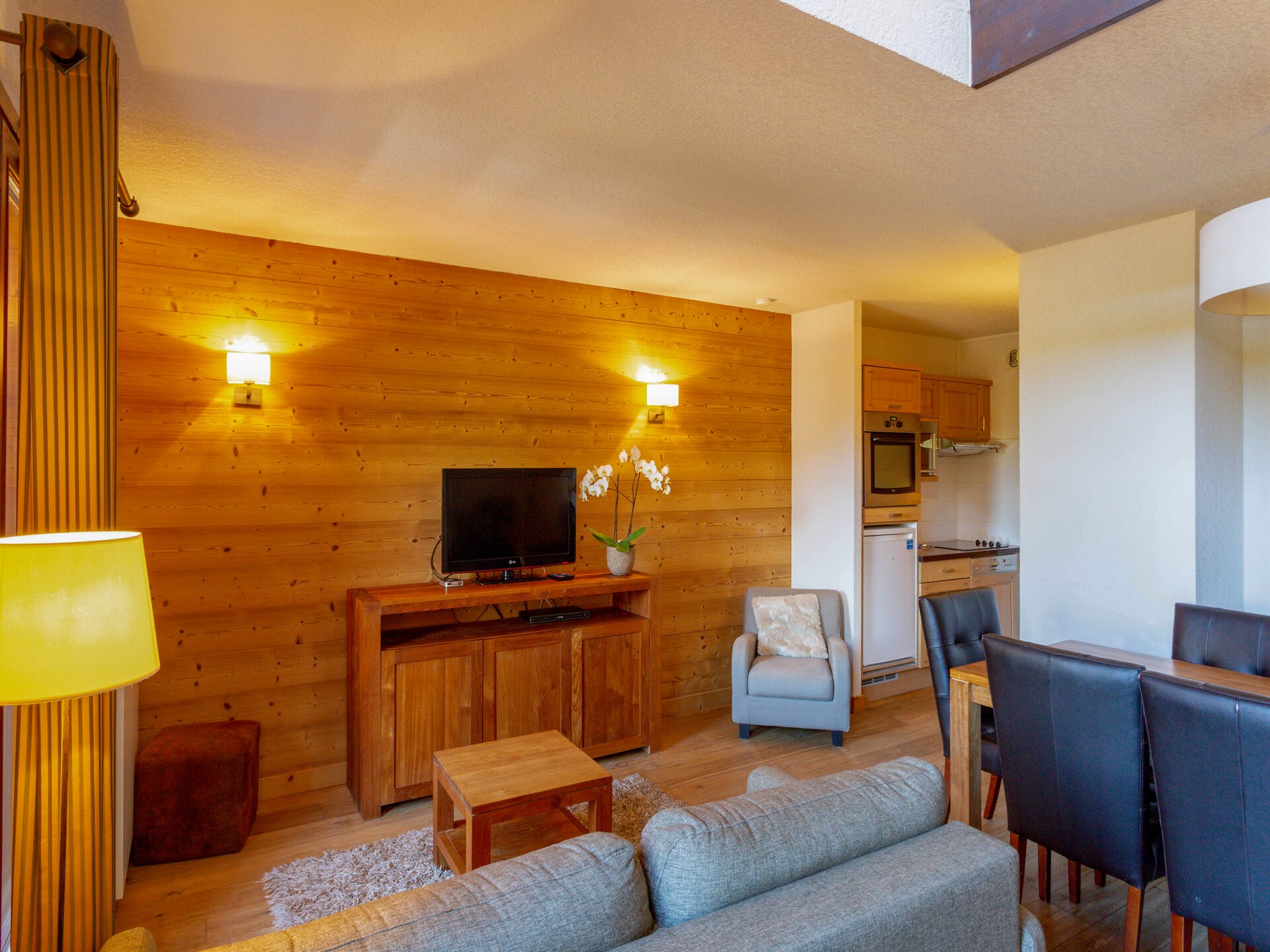 Authentiek appartement voor 6 in Vallorcine met zwembad en bergzicht - foto 10