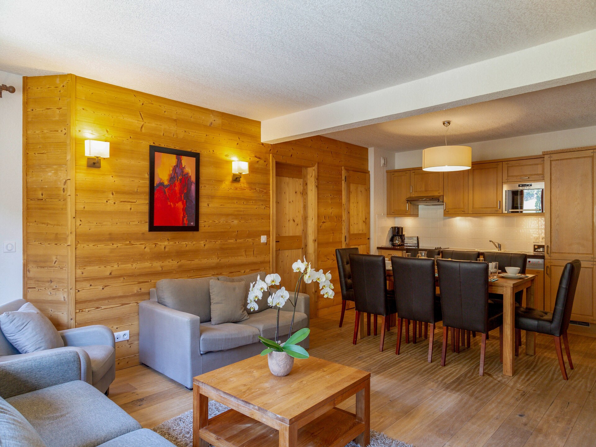 Ruim appartement voor 8 personen in Vallorcine - foto 8