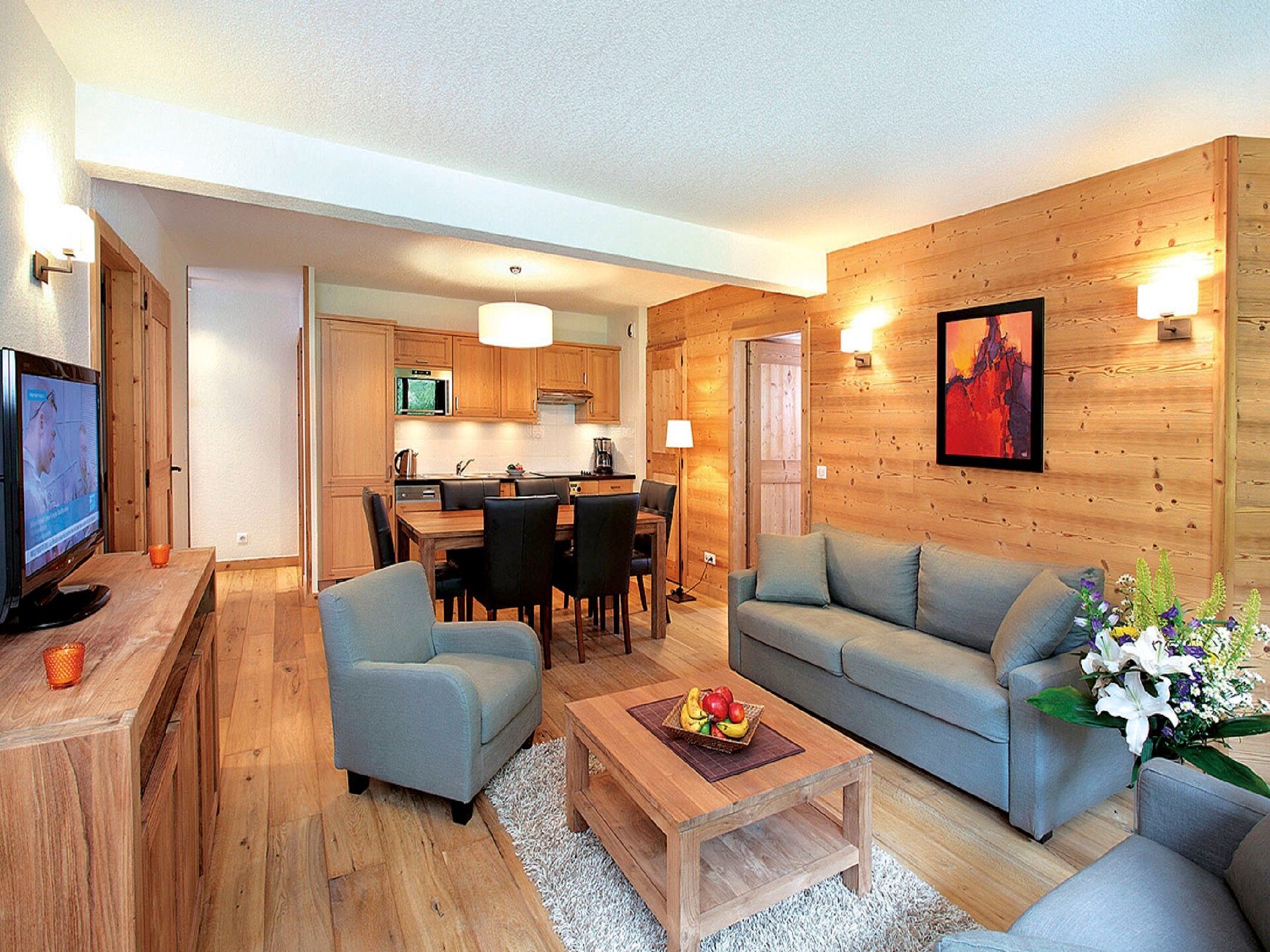 Ruim appartement voor 8 personen in Vallorcine - foto 2
