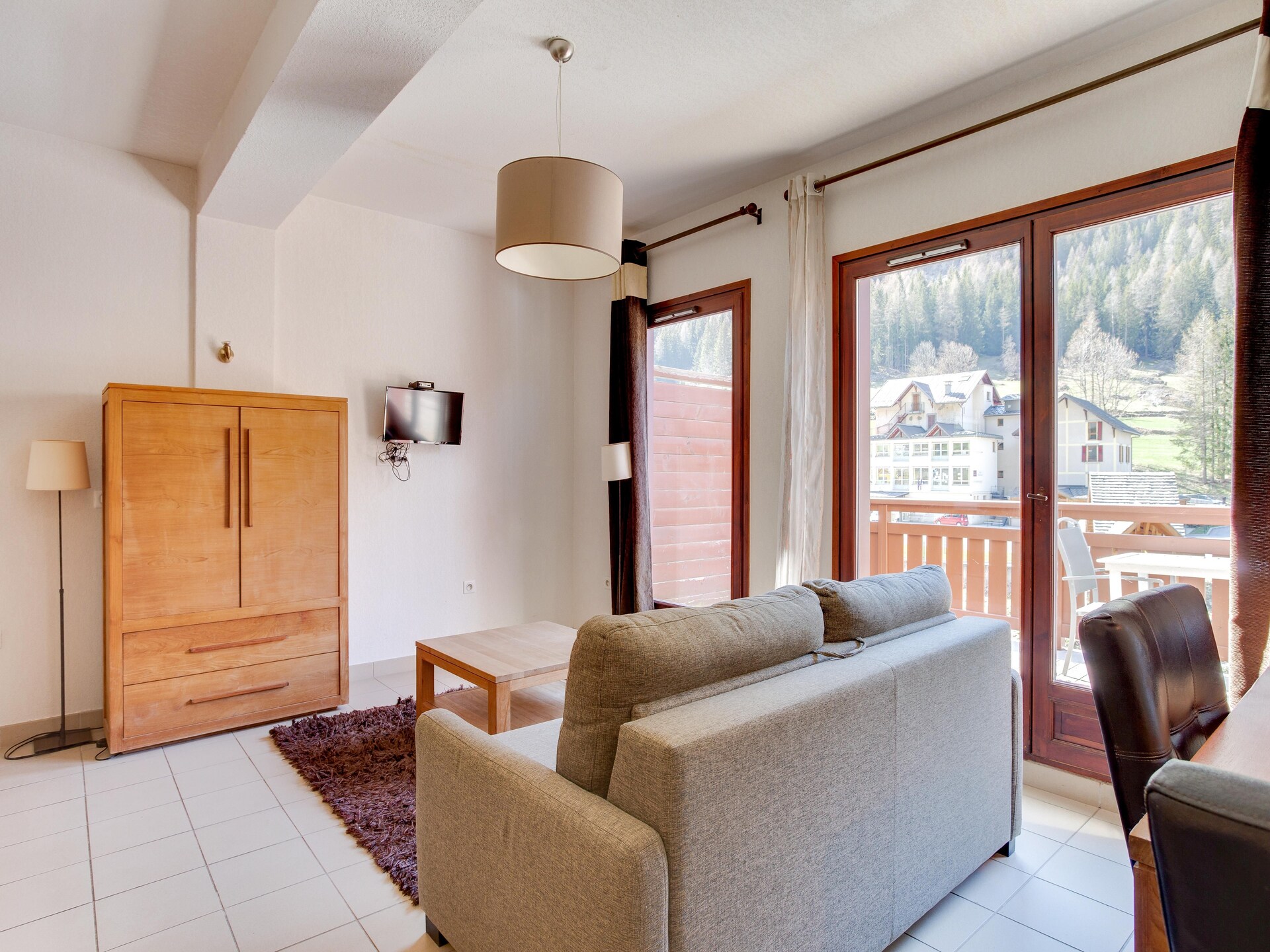 Knusse studio in Vallorcine met zwembad, vlakbij Chamonix - foto 6