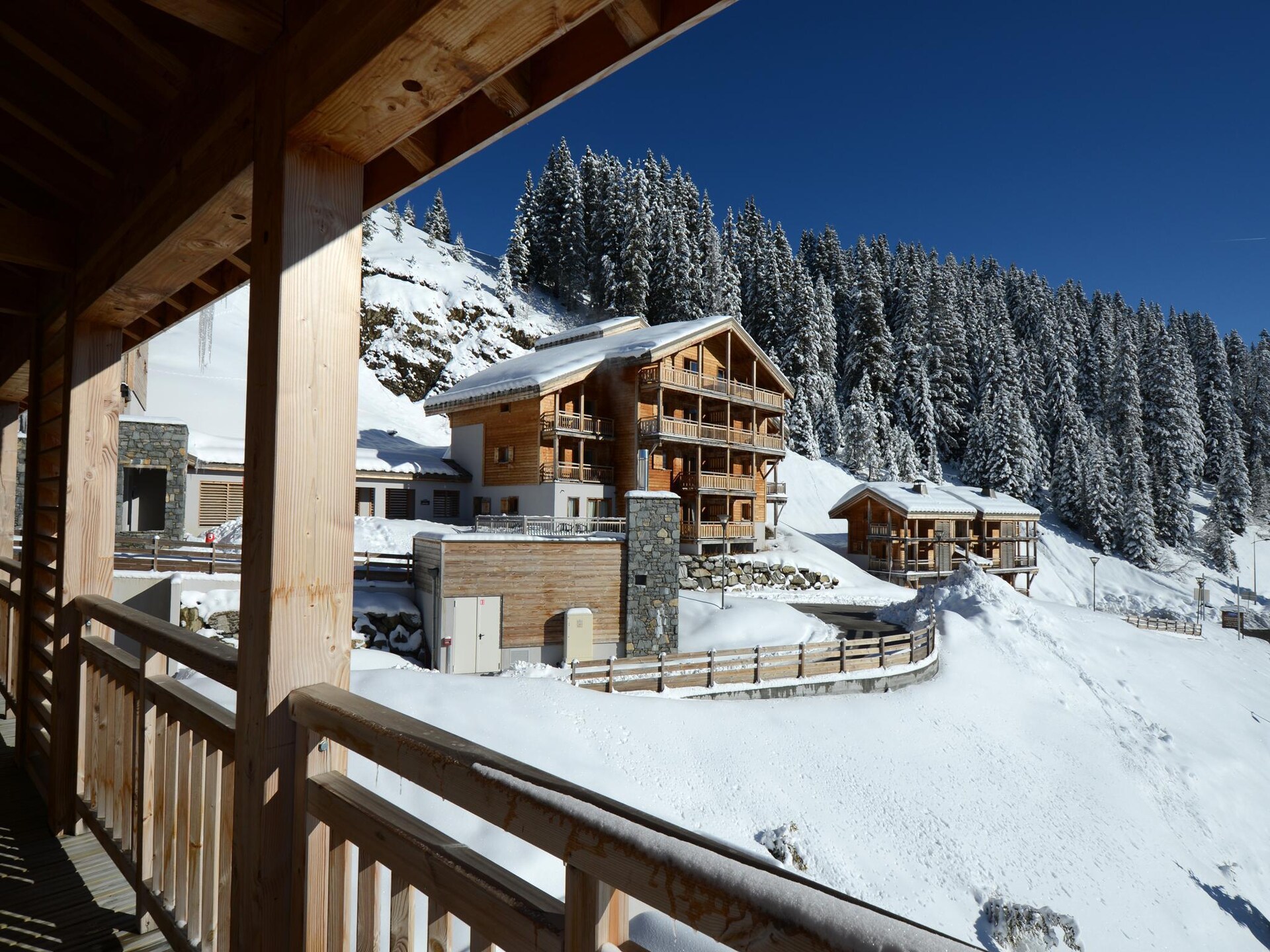 Knusse studio in Vallorcine met zwembad, vlakbij Chamonix - foto 18