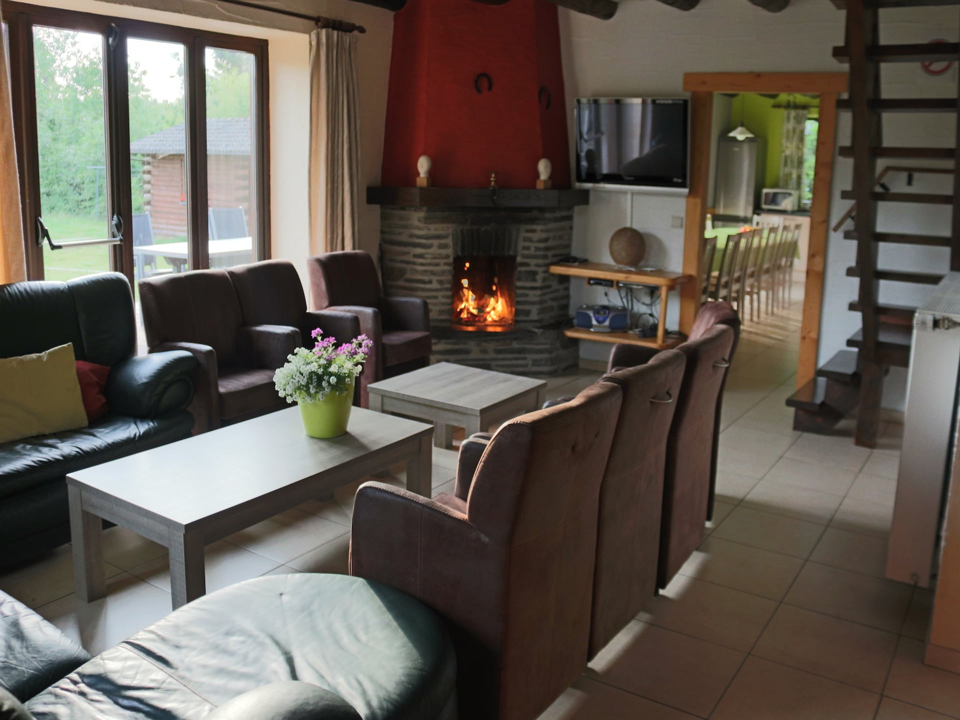 Ruim vakantiehuis Eau Rouge in Bevercé voor 18 personen - foto 9
