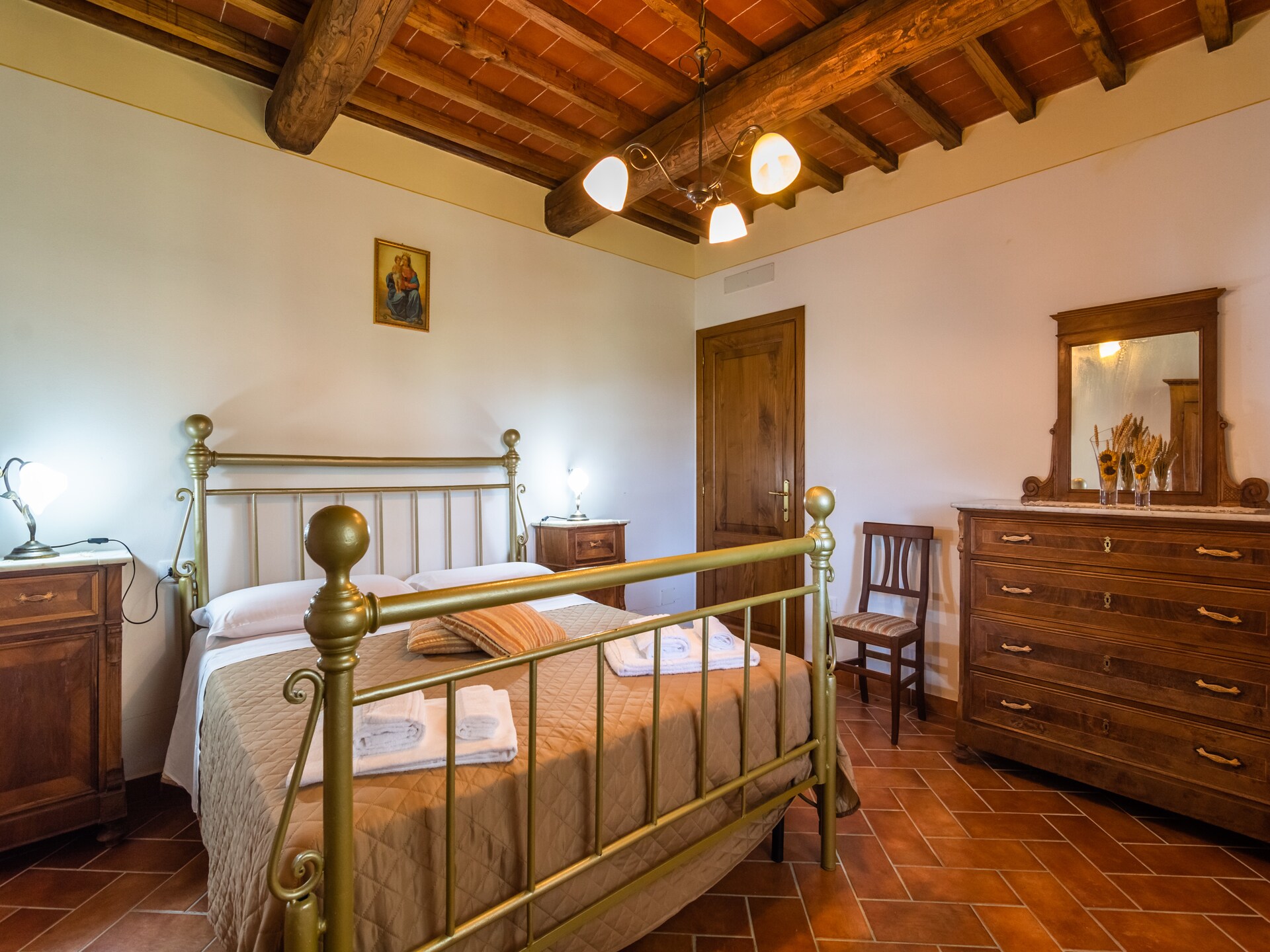 Authentieke Toscaanse boerderij met panoramisch zwembad bij Castiglion Fiorentino - foto 5