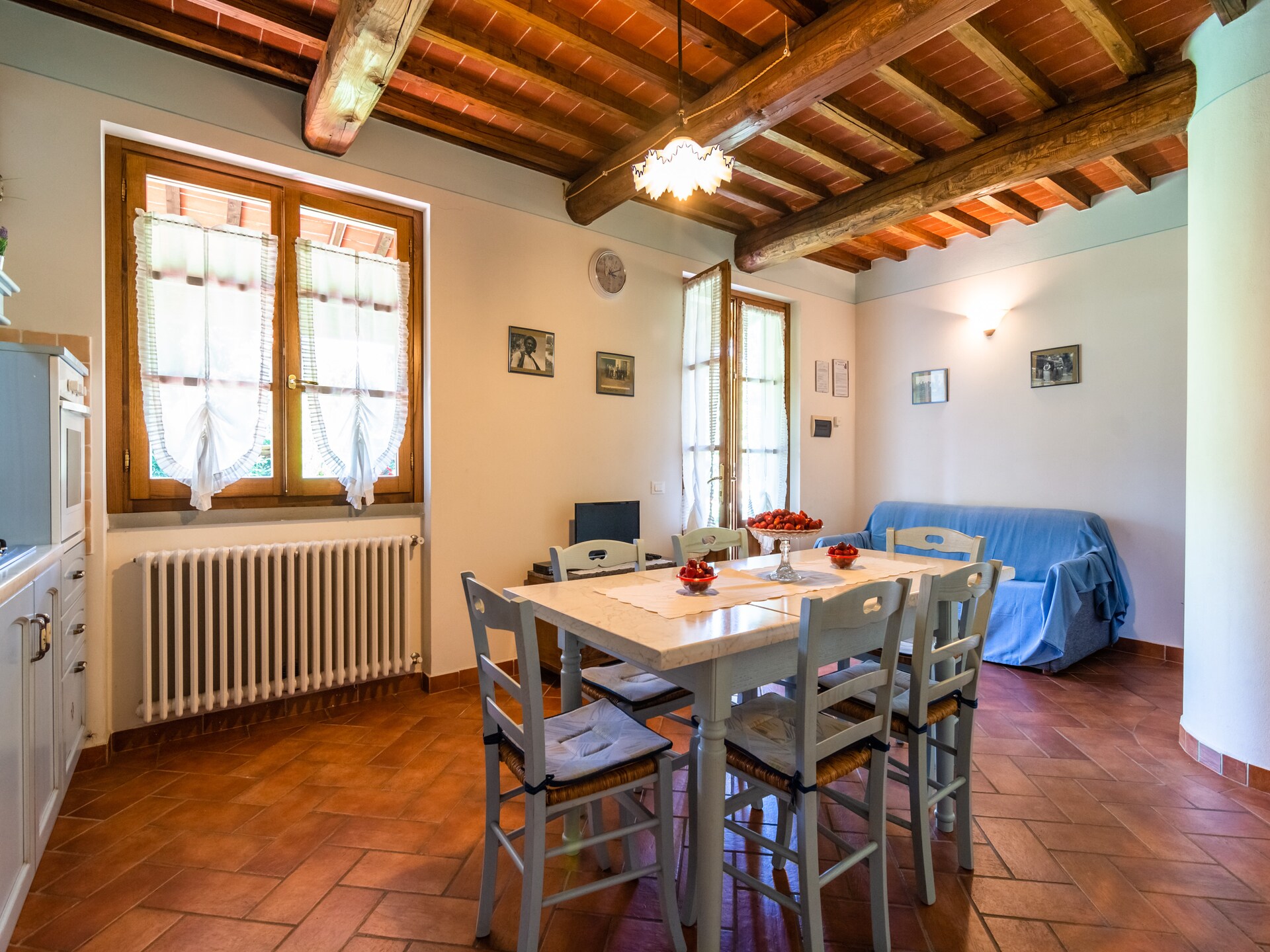 Authentieke Toscaanse boerderij met panoramisch zwembad bij Castiglion Fiorentino - foto 7