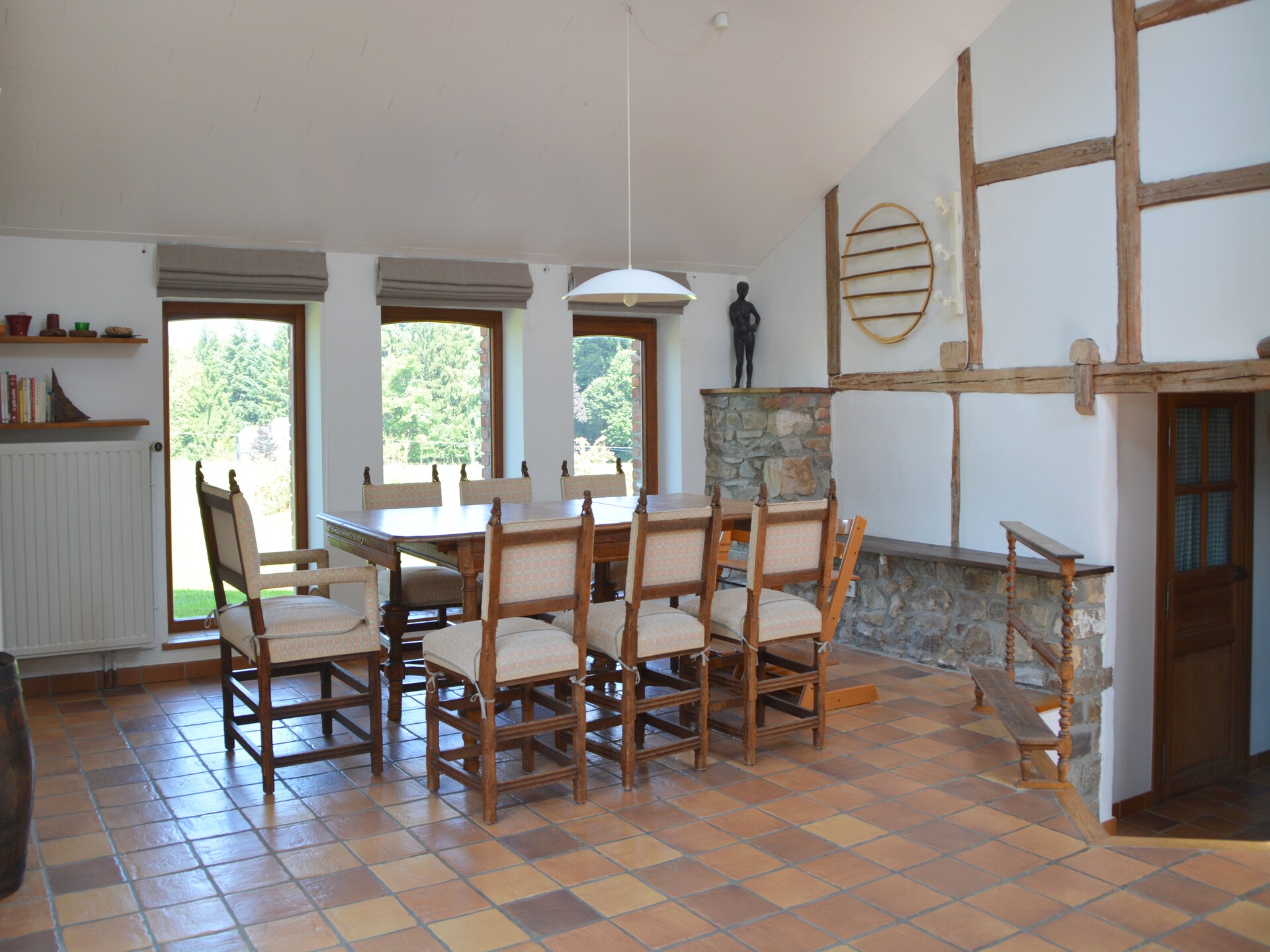 6-persoons vakantiehuis met open haard en tuin in Roumont - foto 35