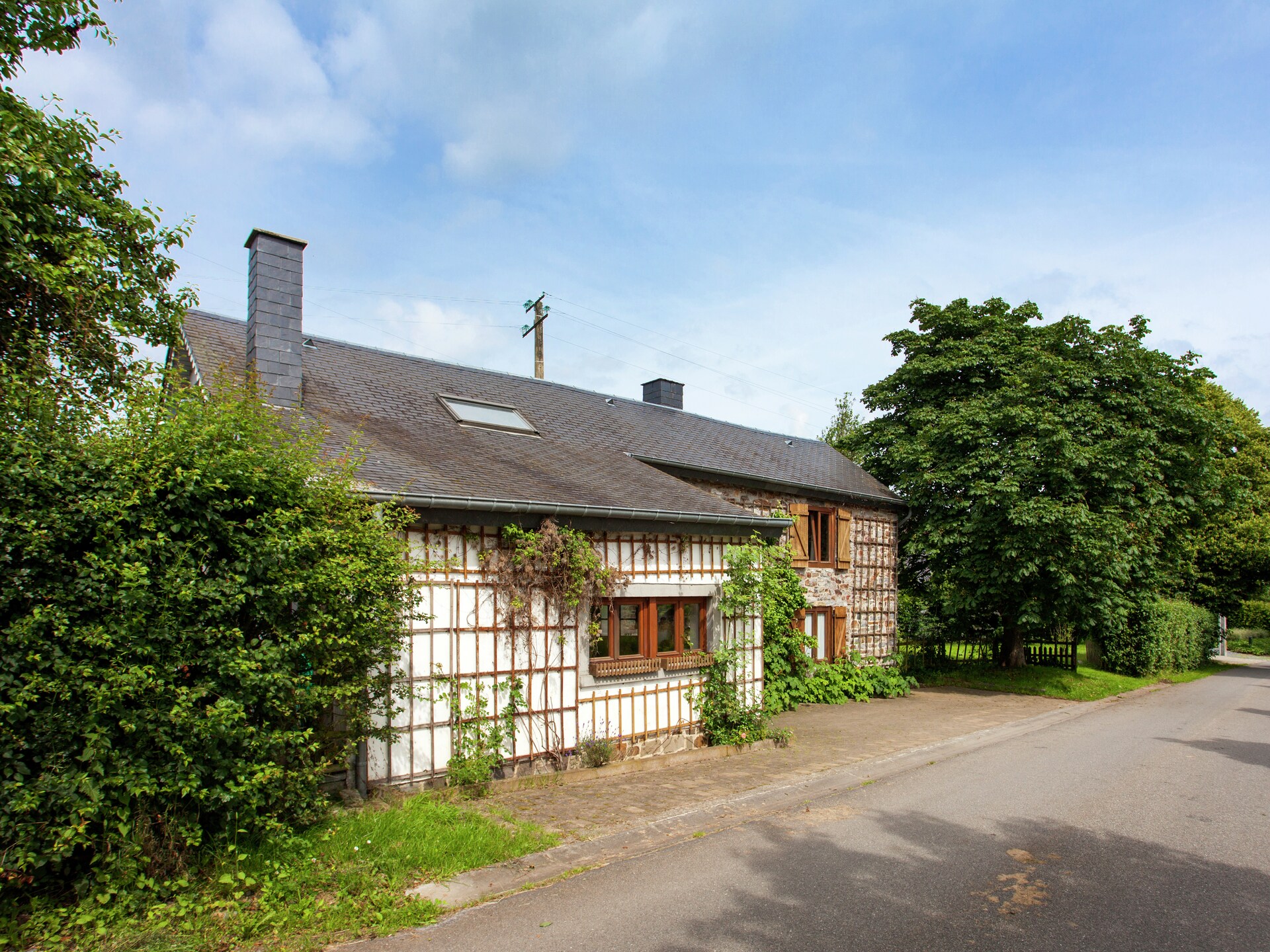 6-persoons vakantiehuis met open haard en tuin in Roumont - foto 10