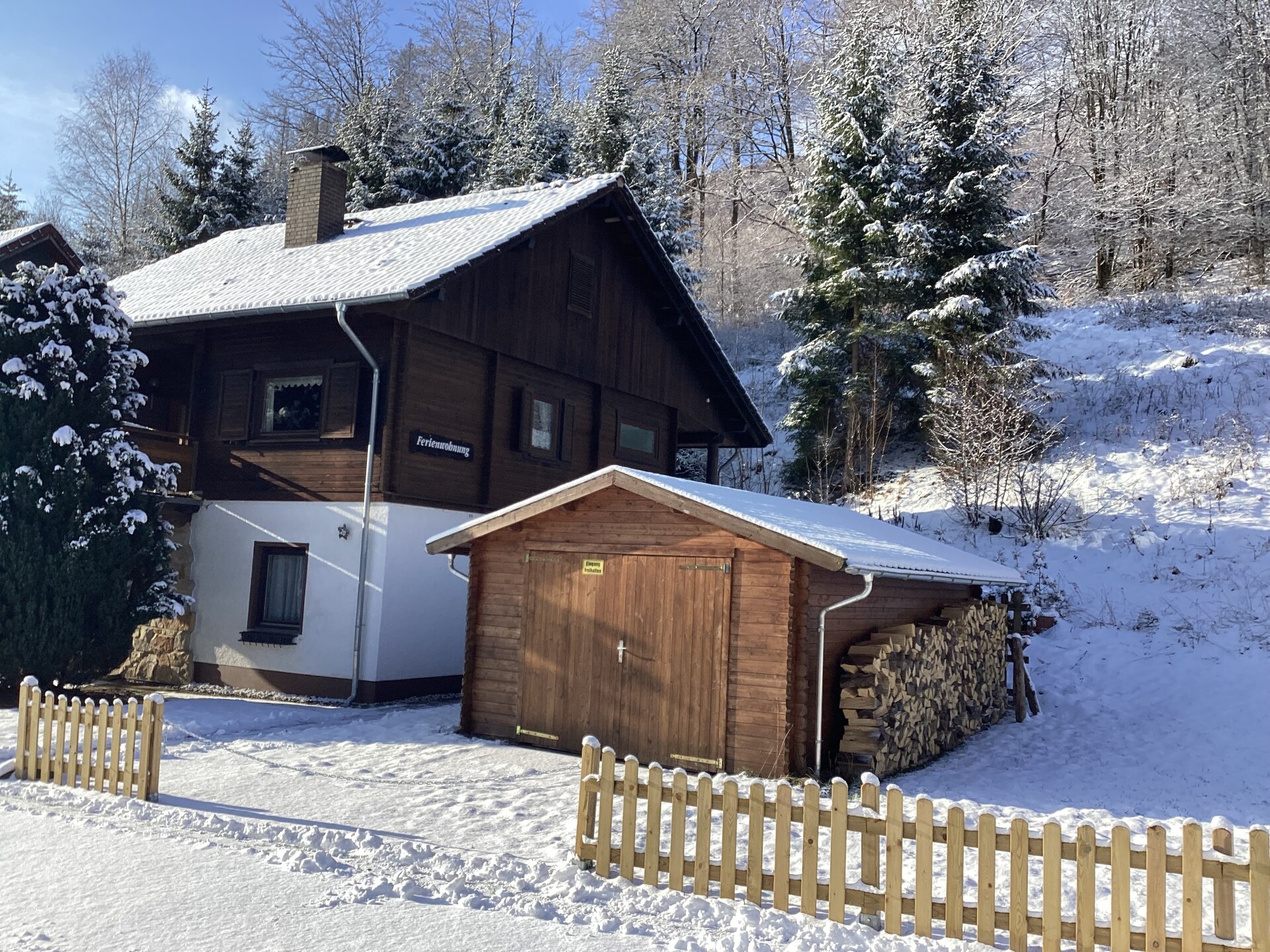 Rustiek appartement Fuchsbau aan de bosrand in de Harz - foto 26