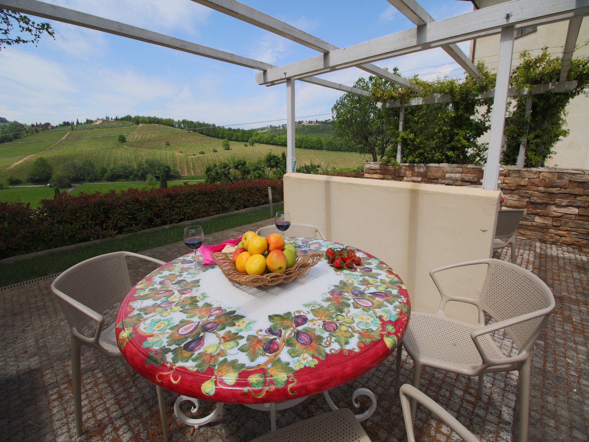 Zuppa del Duca: Toscaanse boerderij met panoramisch zwembad bij San Gimignano - foto 25