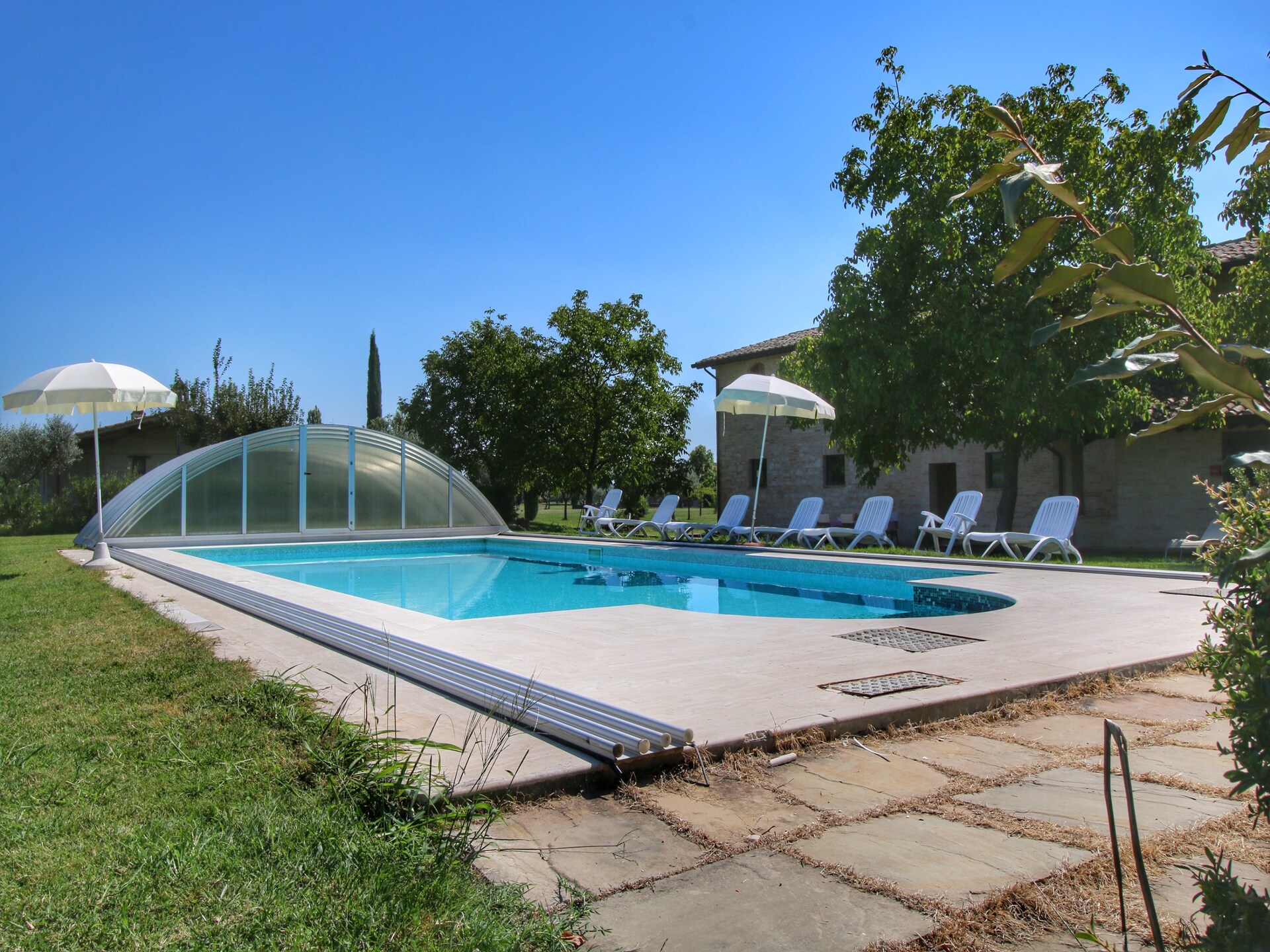 Landhuis Villa Angeli met privézwembad en uitzicht op Assisi - foto 30