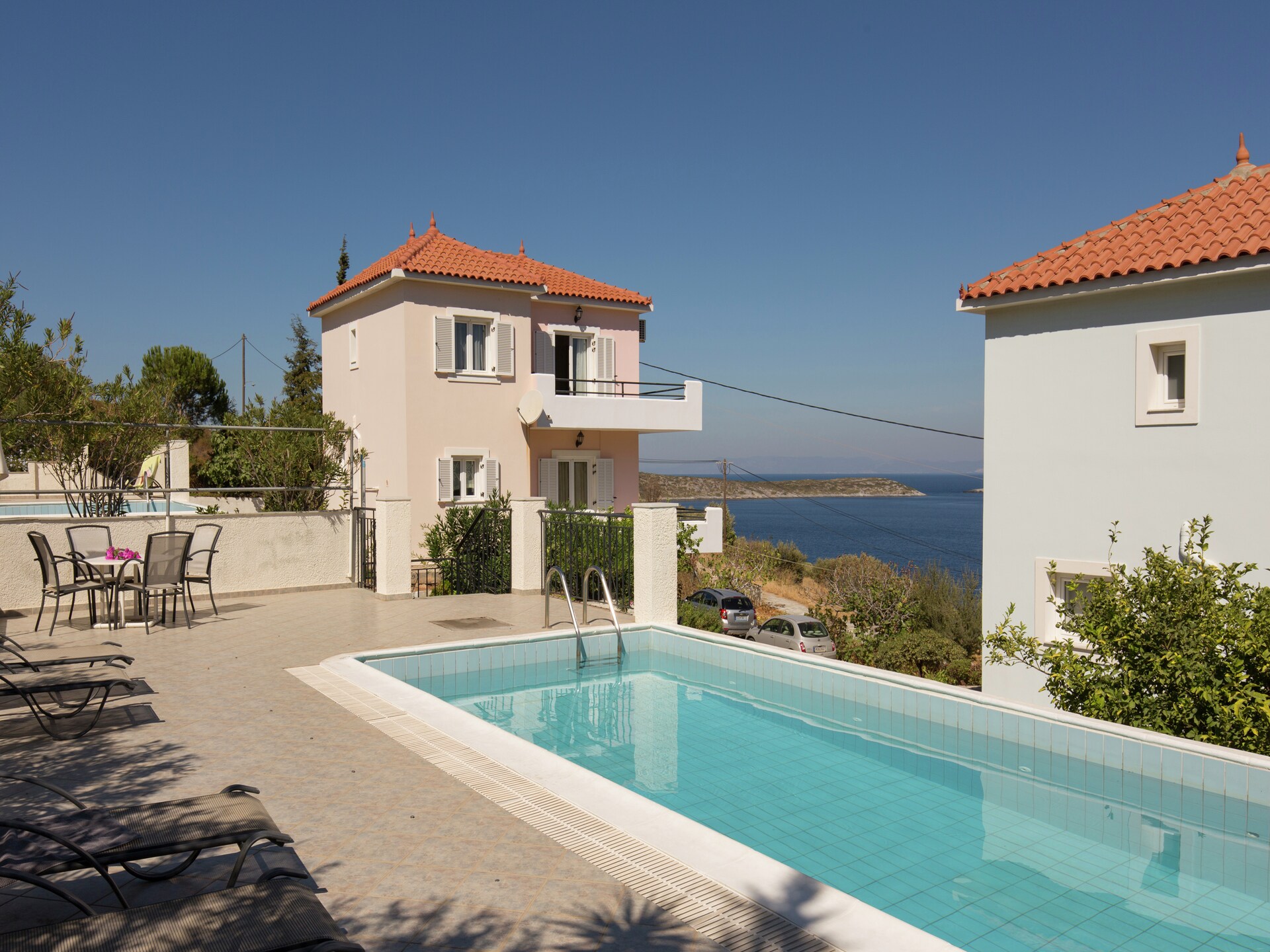 Villa Vasiliki: vrijstaand bosverblijf met privézwembad op 300m van zee - foto 13