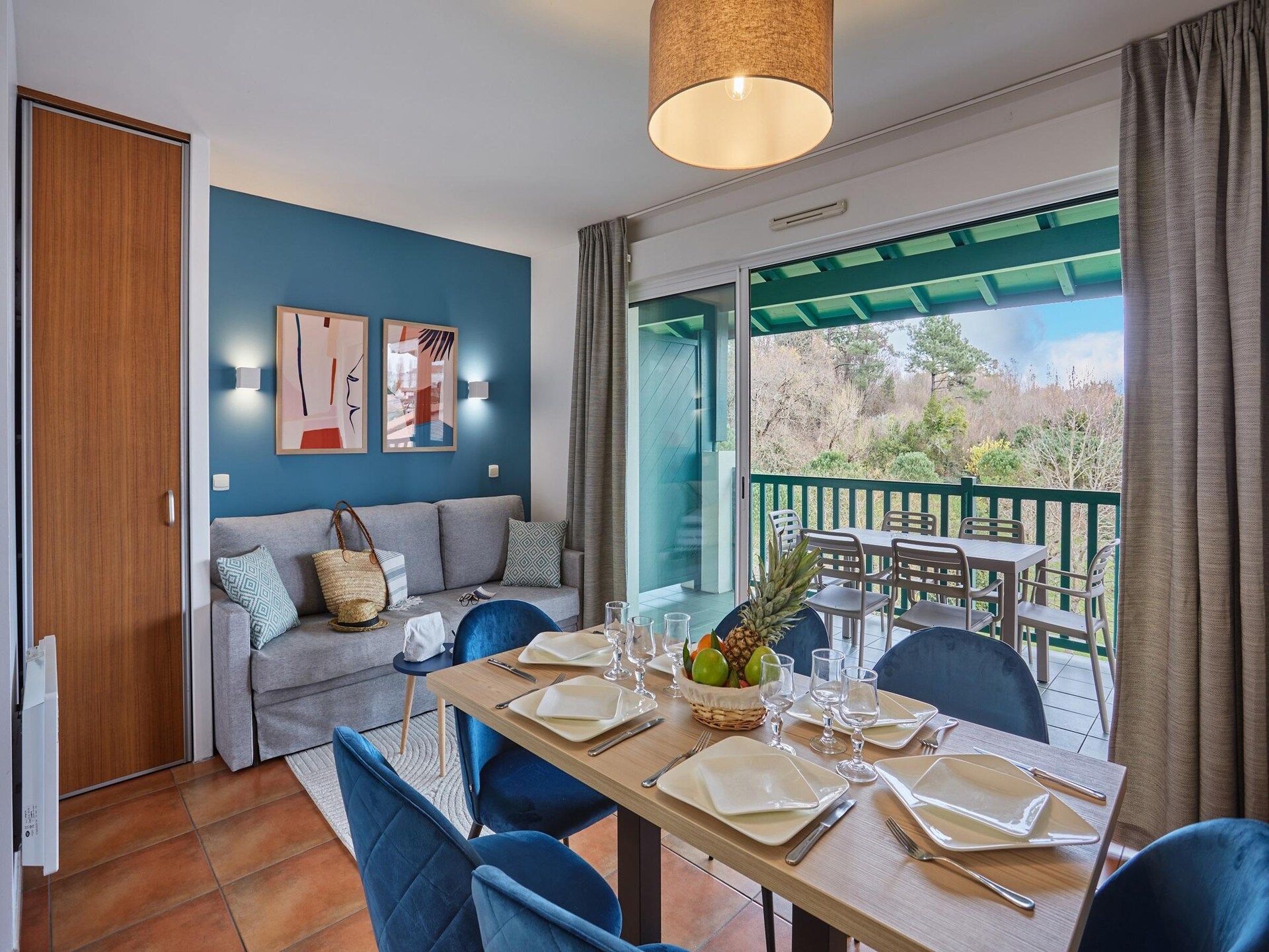 Licht appartement in Saint Jean de Luz nabij strand Erromardie - foto 18