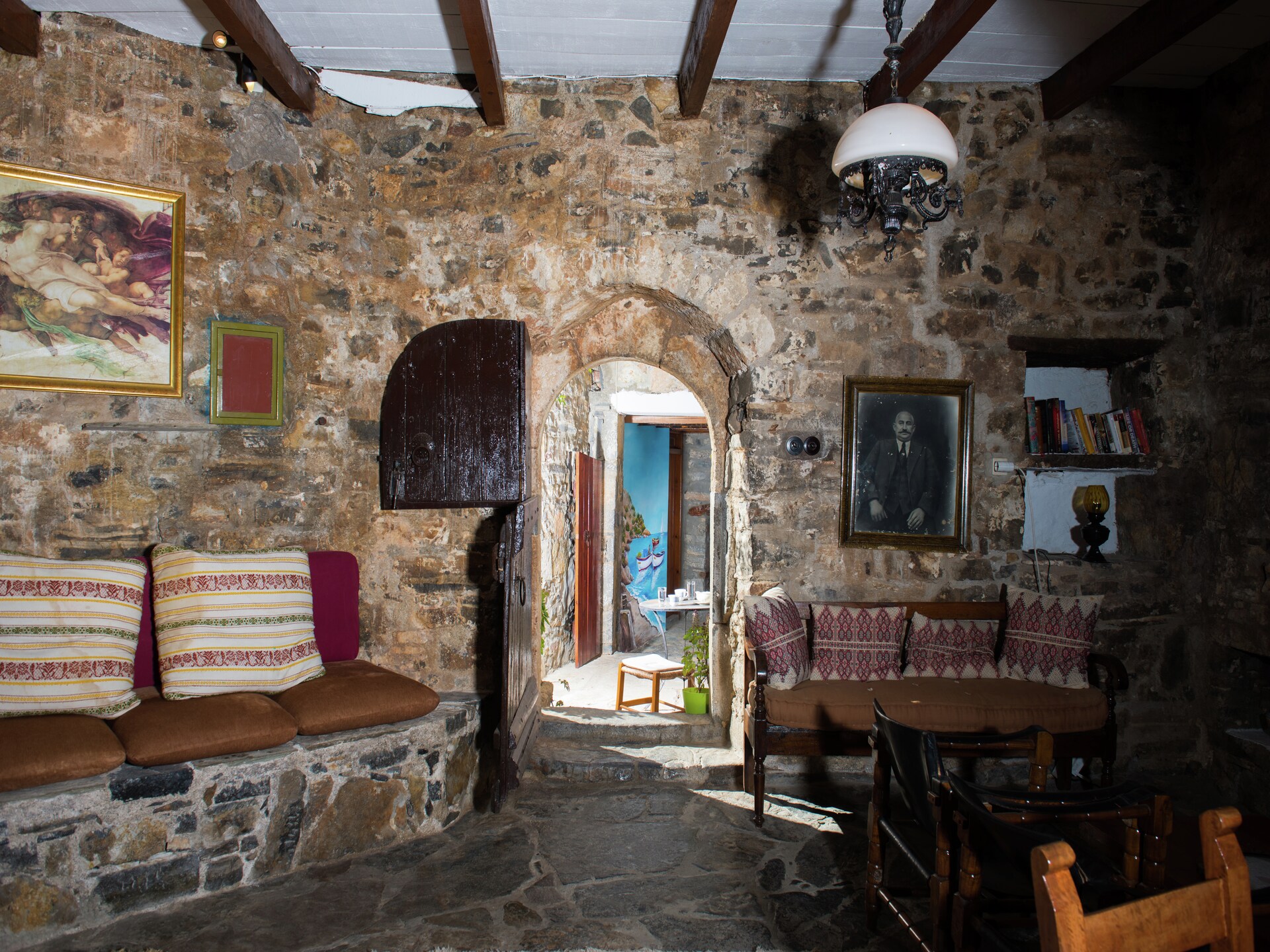 Authentiek stenen appartement met uitzicht op zee in Elounda, Kreta - foto 12