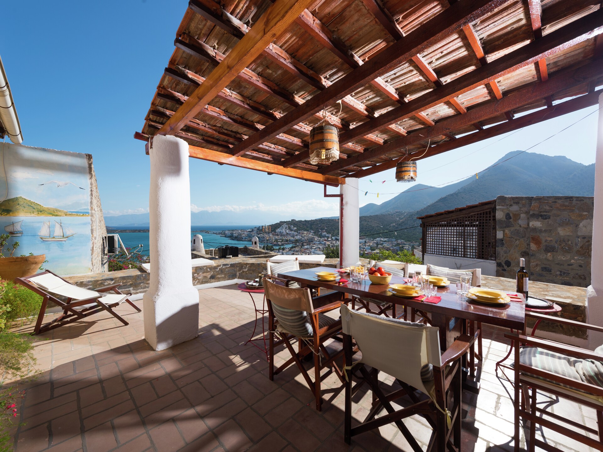 Authentiek stenen appartement met uitzicht op zee in Elounda, Kreta - foto 2