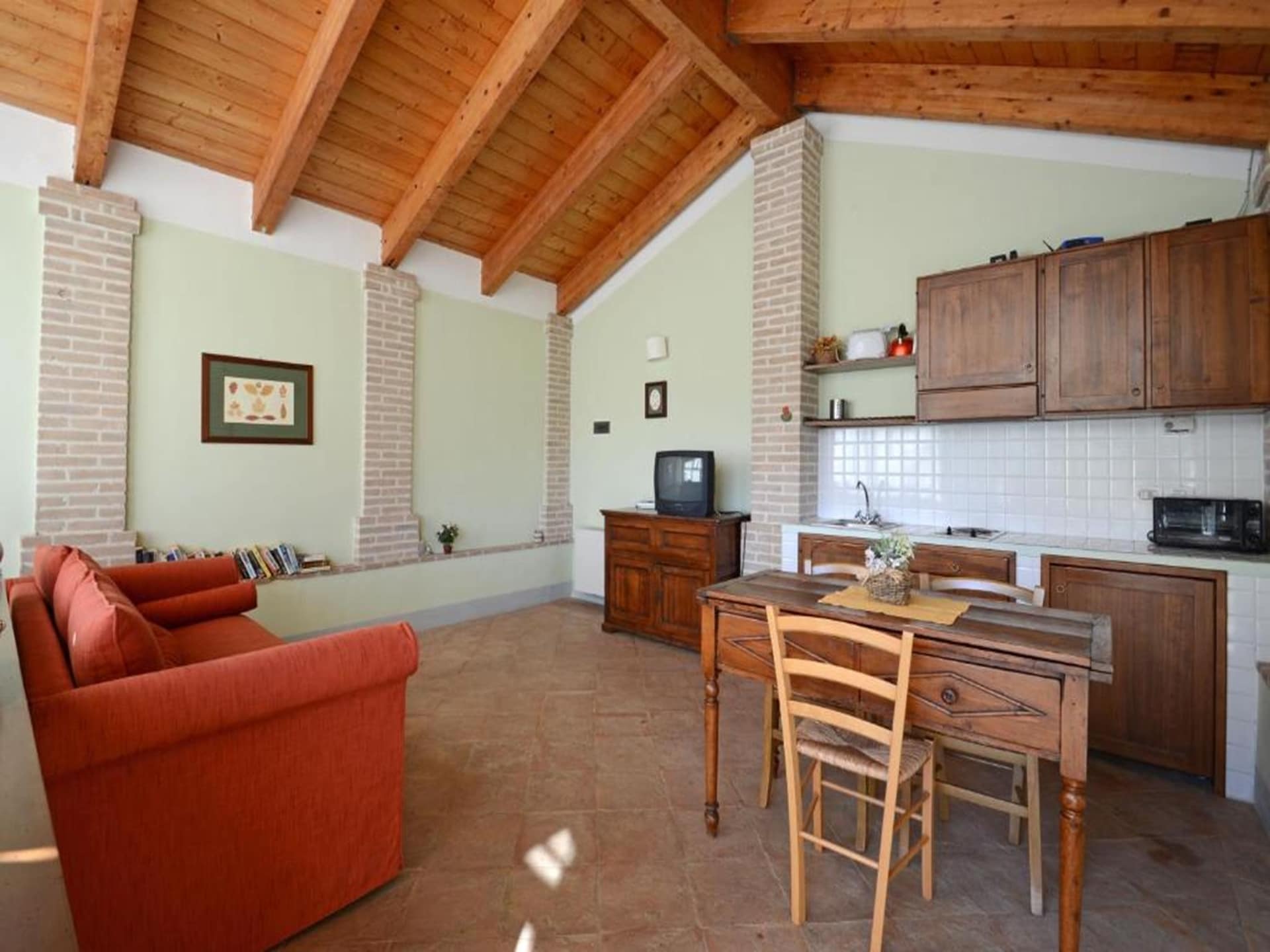 Authentiek appartement voor 4 op landgoed nabij Assisi met zwembad - foto 5