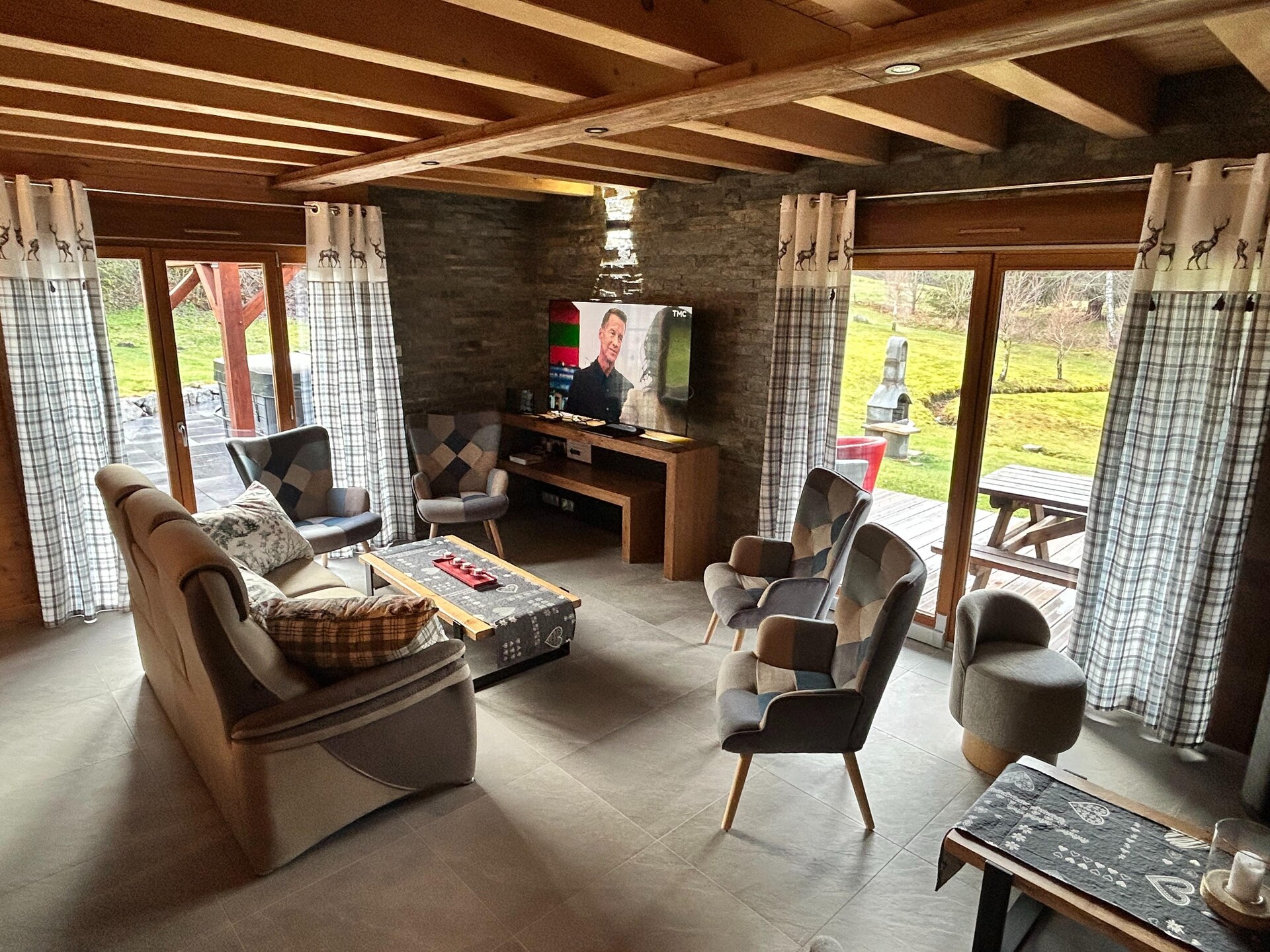 Ruim chalet voor 13 personen met sauna bij La Bresse - foto 8