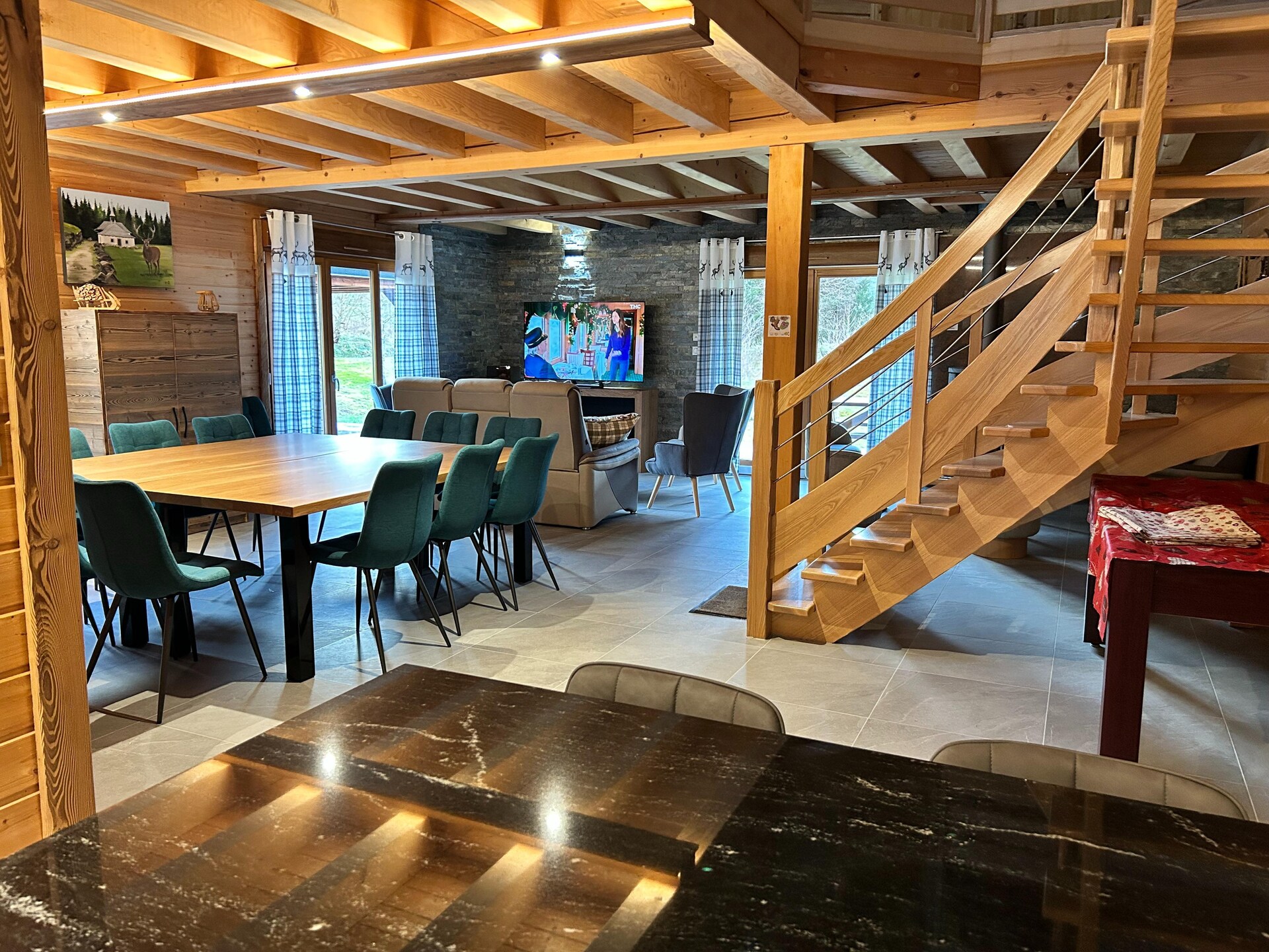 Ruim chalet voor 13 personen met sauna bij La Bresse - foto 23