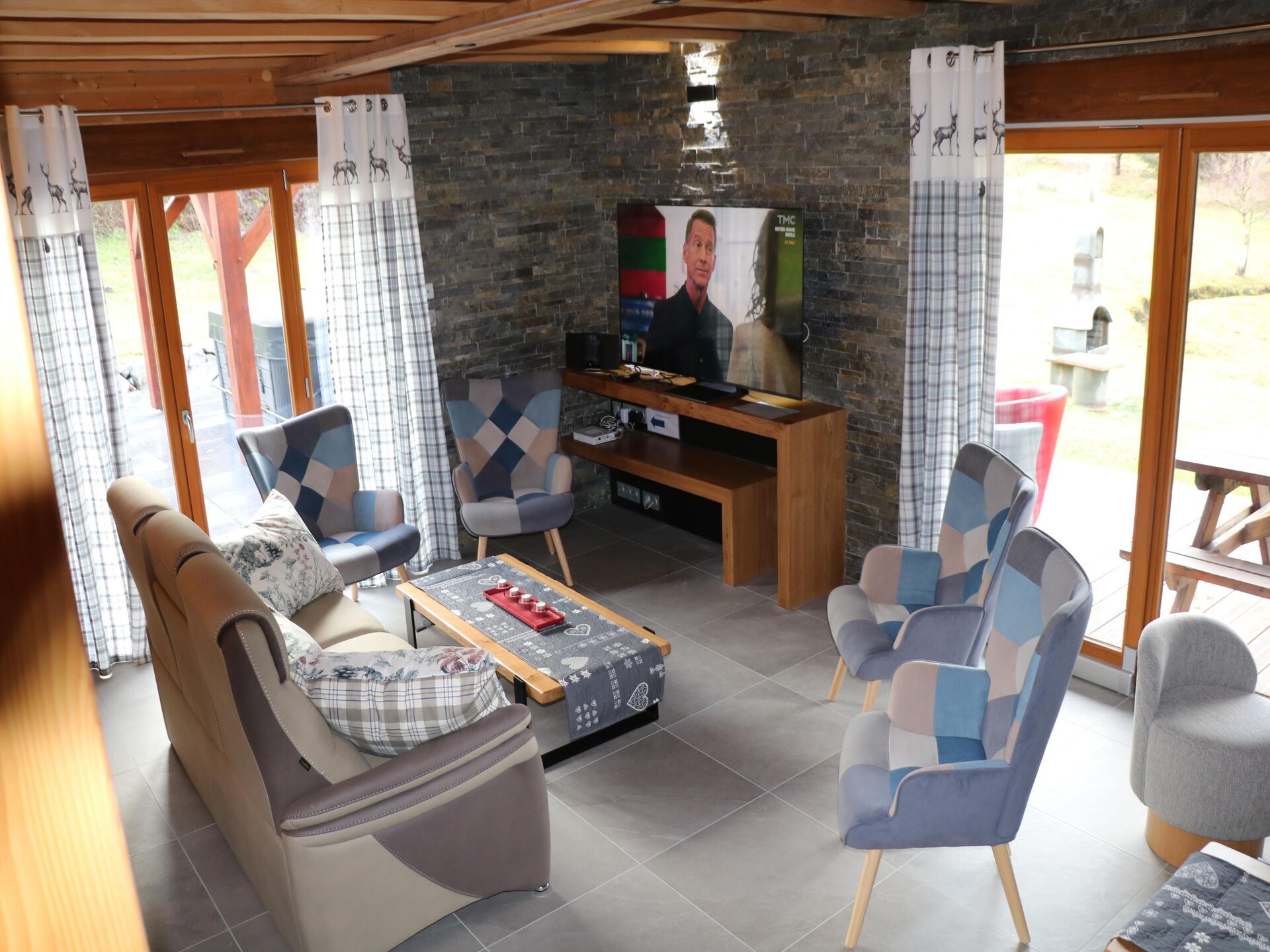 Ruim chalet voor 13 personen met sauna bij La Bresse - foto 19