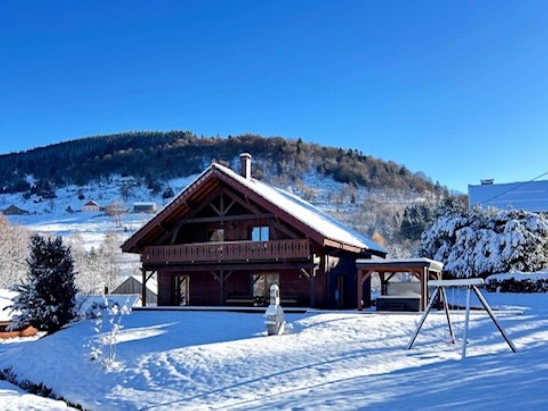 Ruim chalet voor 13 personen met sauna bij La Bresse - foto 31