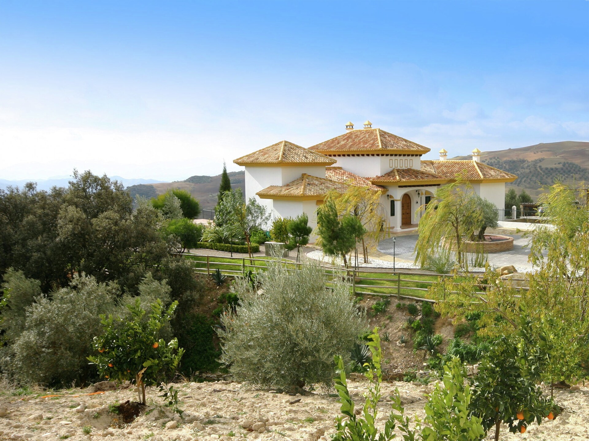 Luxe bosvilla met sauna, jacuzzi en padelbaan in Andalusisch natuurgebied - foto 2