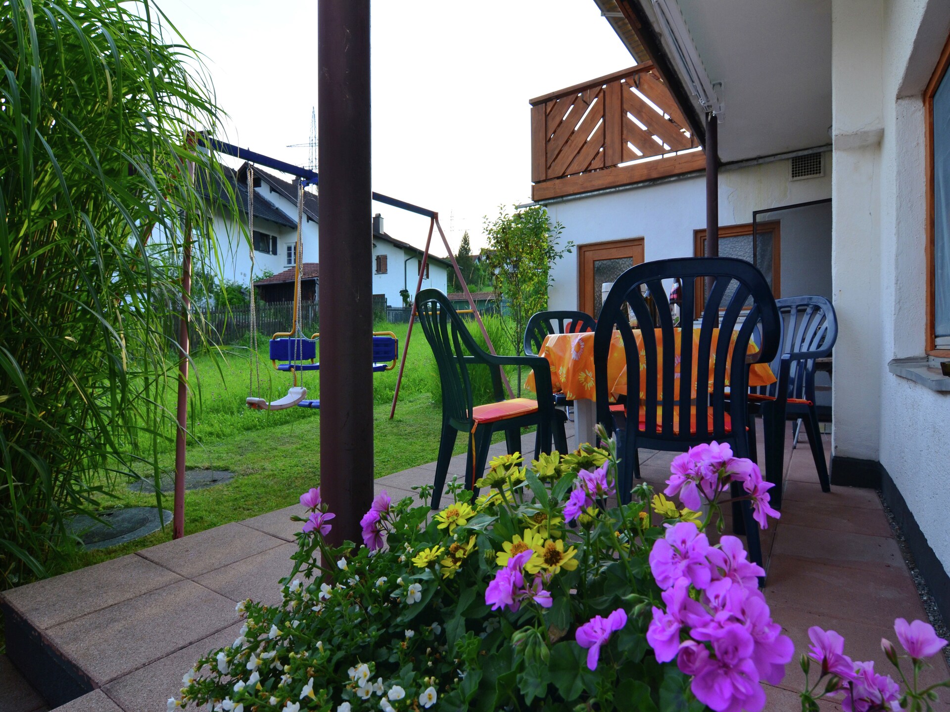 Knus appartement met tuin op 1 km van meer en skipiste in Lechbruck - foto 14