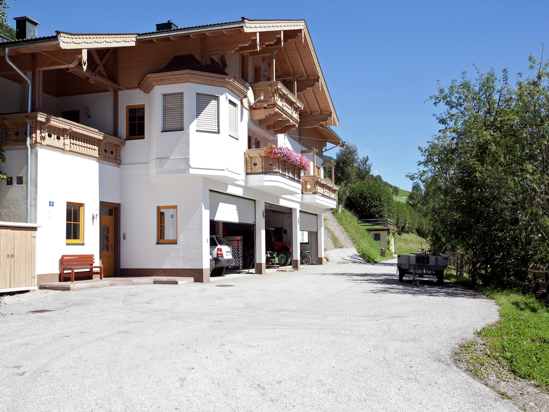 Spielbichl: Gezellig boerderijappartement met sauna en dieren in Salzburgerland - foto 8