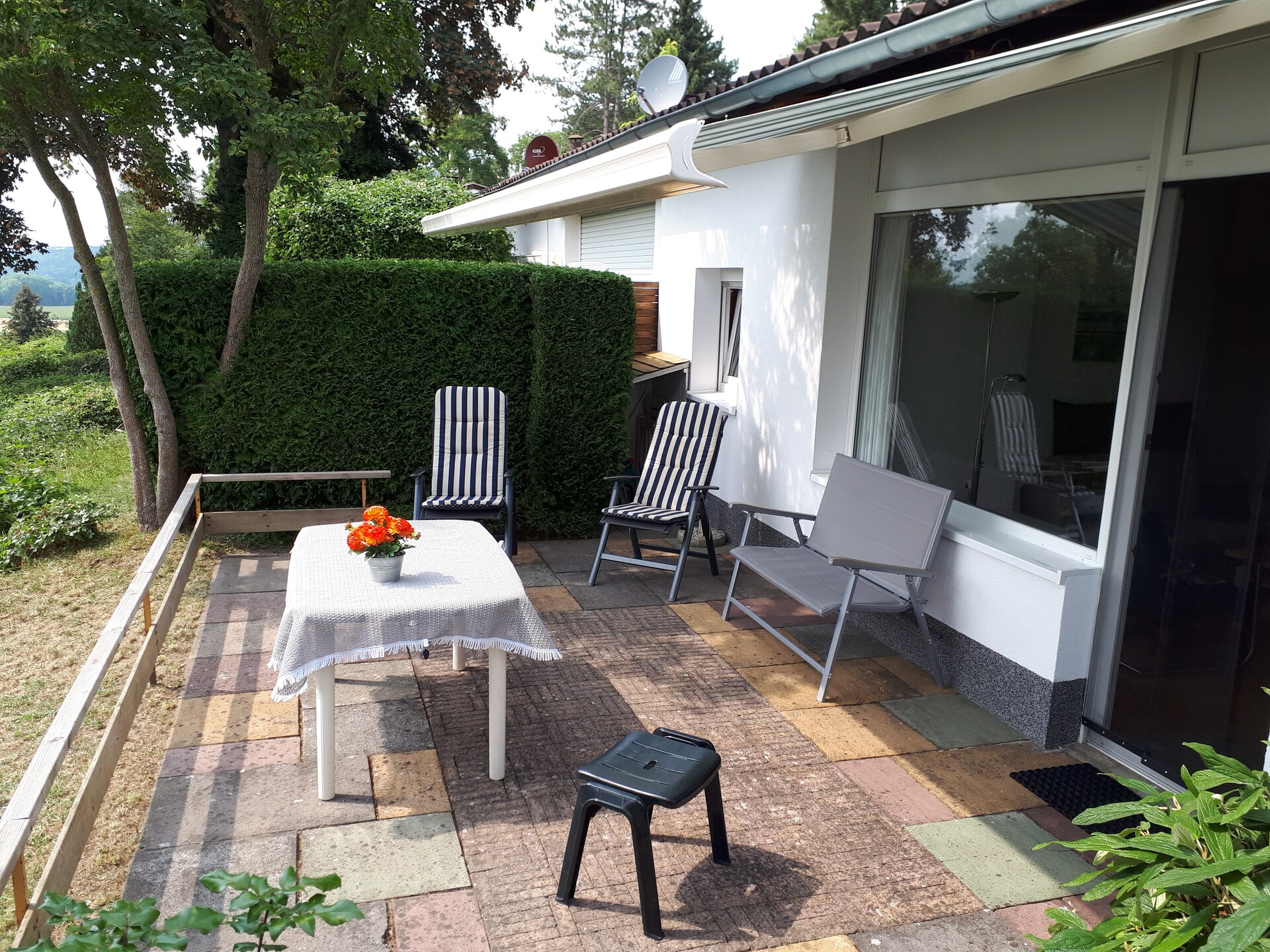 Vakantiehuis in Teutoburgerwoud | 3 pers. | Eigen tuin & bosrijk park - foto 5