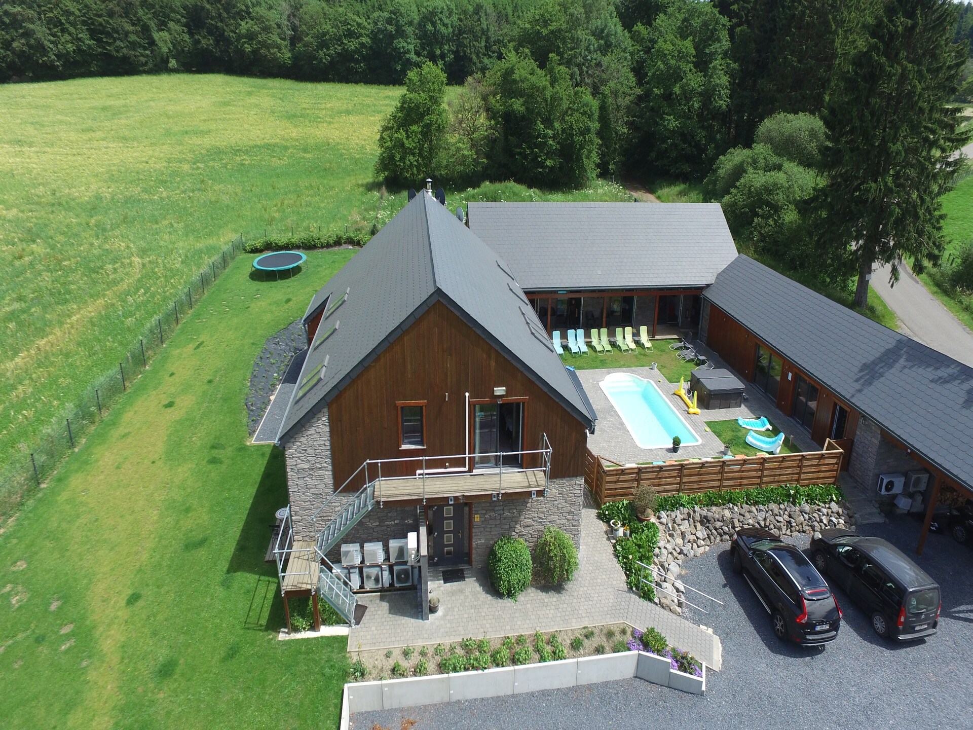 Villa Otium: Luxe groepsaccommodatie voor 22 personen in de bossen van Manhay - foto 9