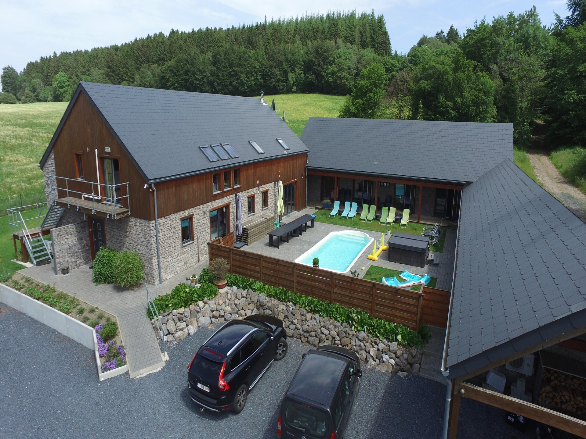 Villa Otium: Luxe groepsaccommodatie voor 22 personen in de bossen van Manhay - foto 10