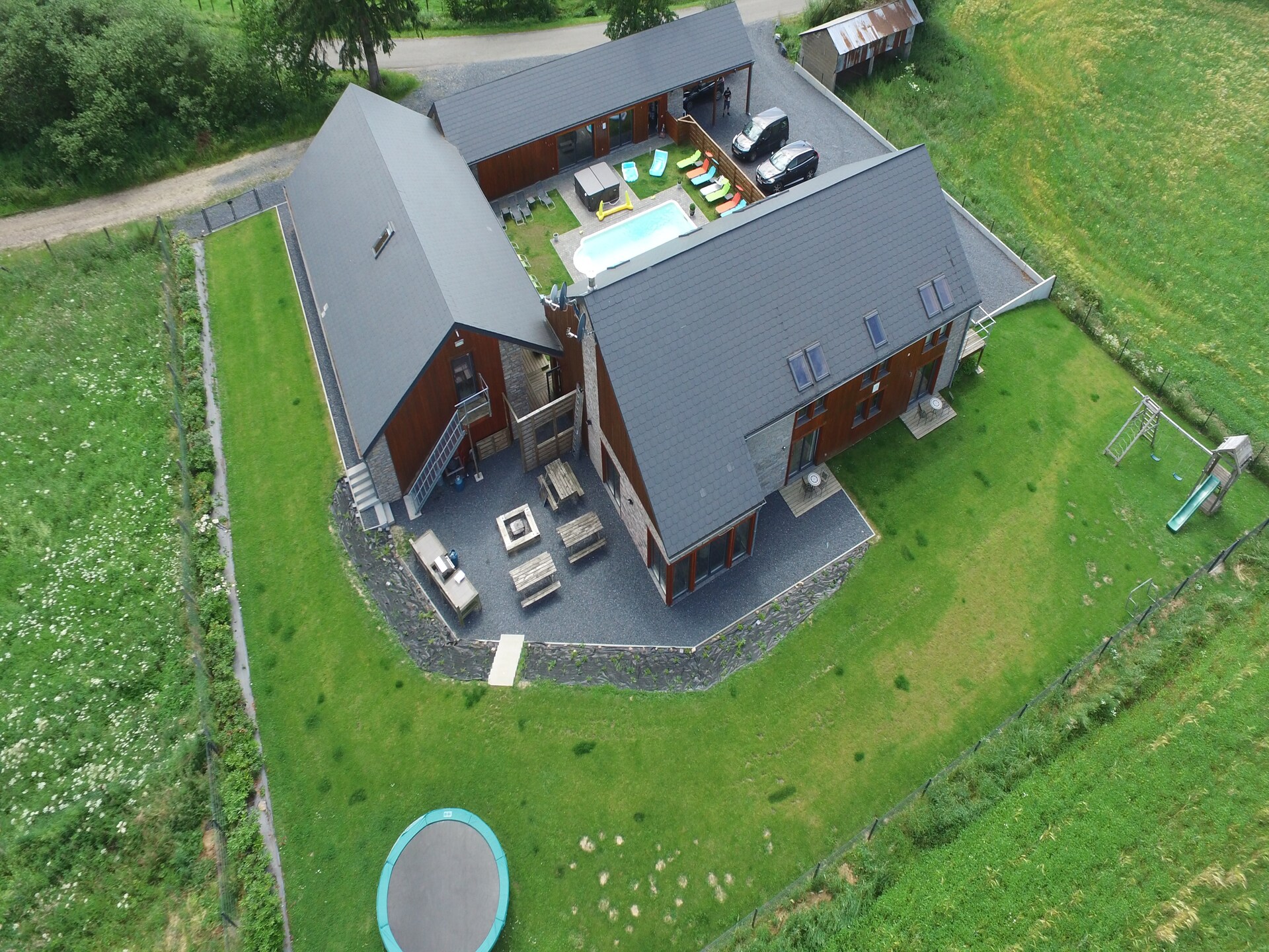 Villa Otium: Luxe groepsaccommodatie voor 22 personen in de bossen van Manhay - foto 11