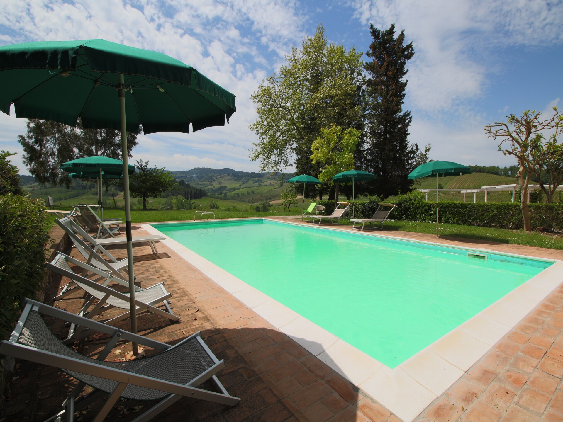 Authentiek Toscaans appartement op biologische wijnboerderij bij San Gimignano - foto 1