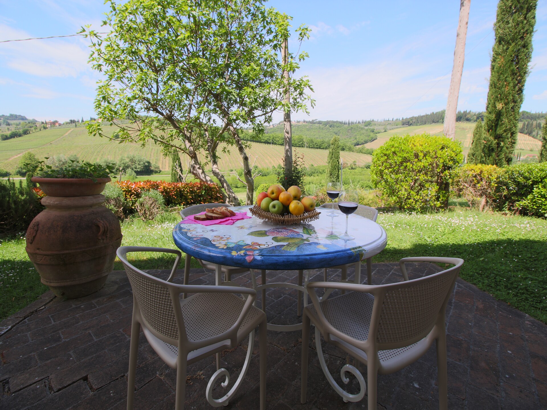 Authentiek Toscaans appartement op biologische wijnboerderij bij San Gimignano - foto 8