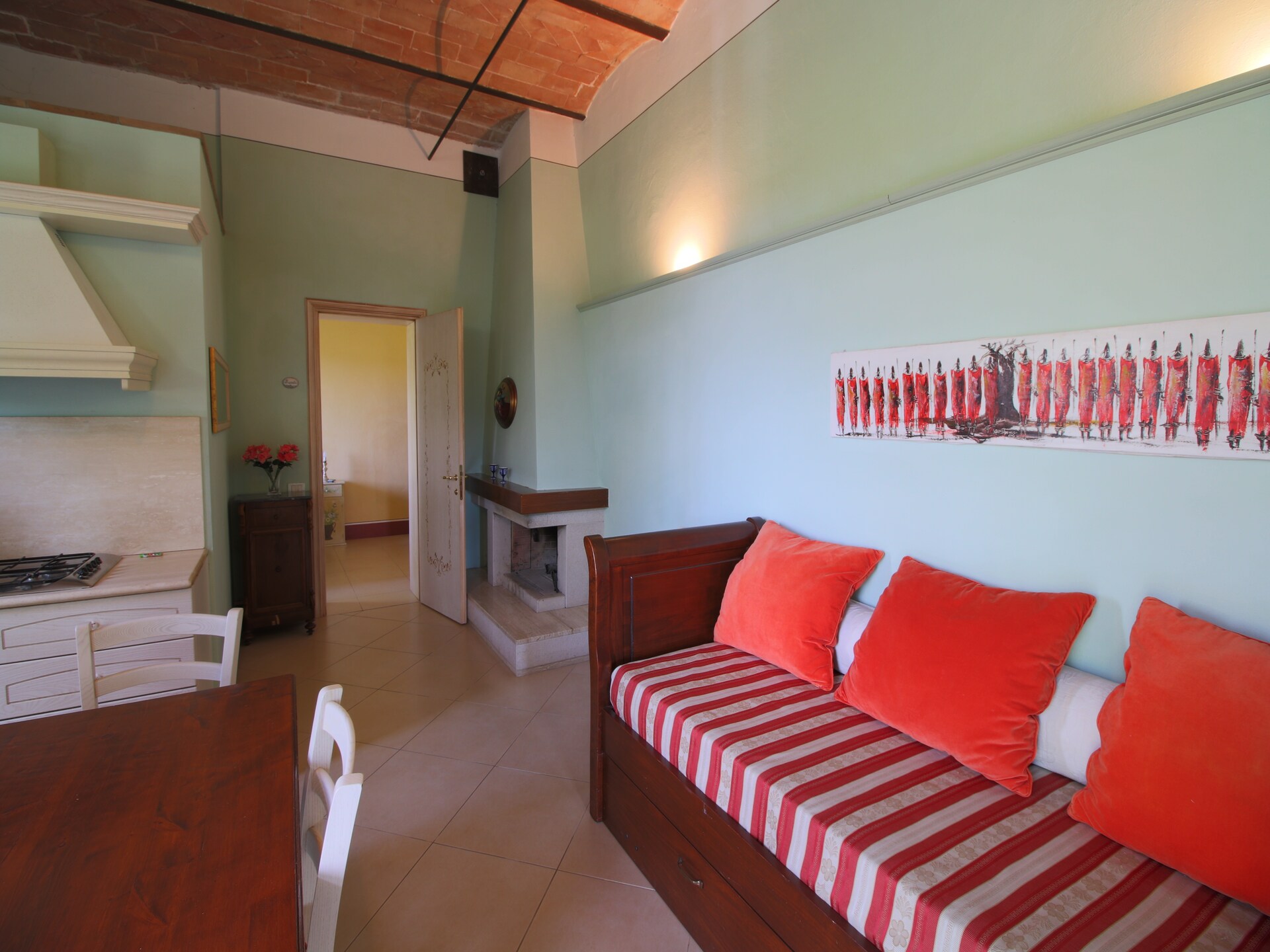 Authentiek Toscaans appartement op biologische wijnboerderij bij San Gimignano - foto 10