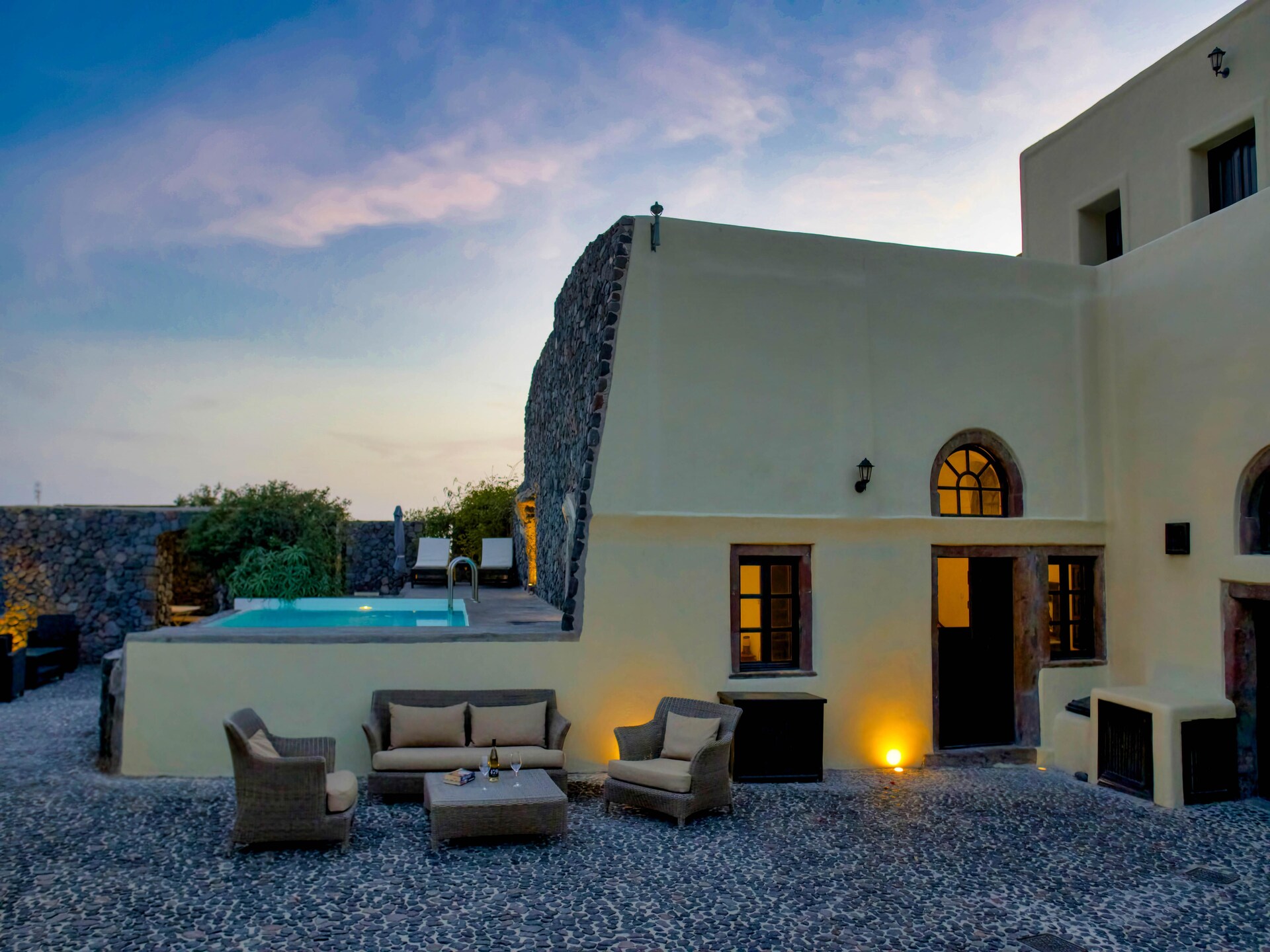 Villa Mansion Kyani met privézwembad in Megalochori, Santorini - foto 7