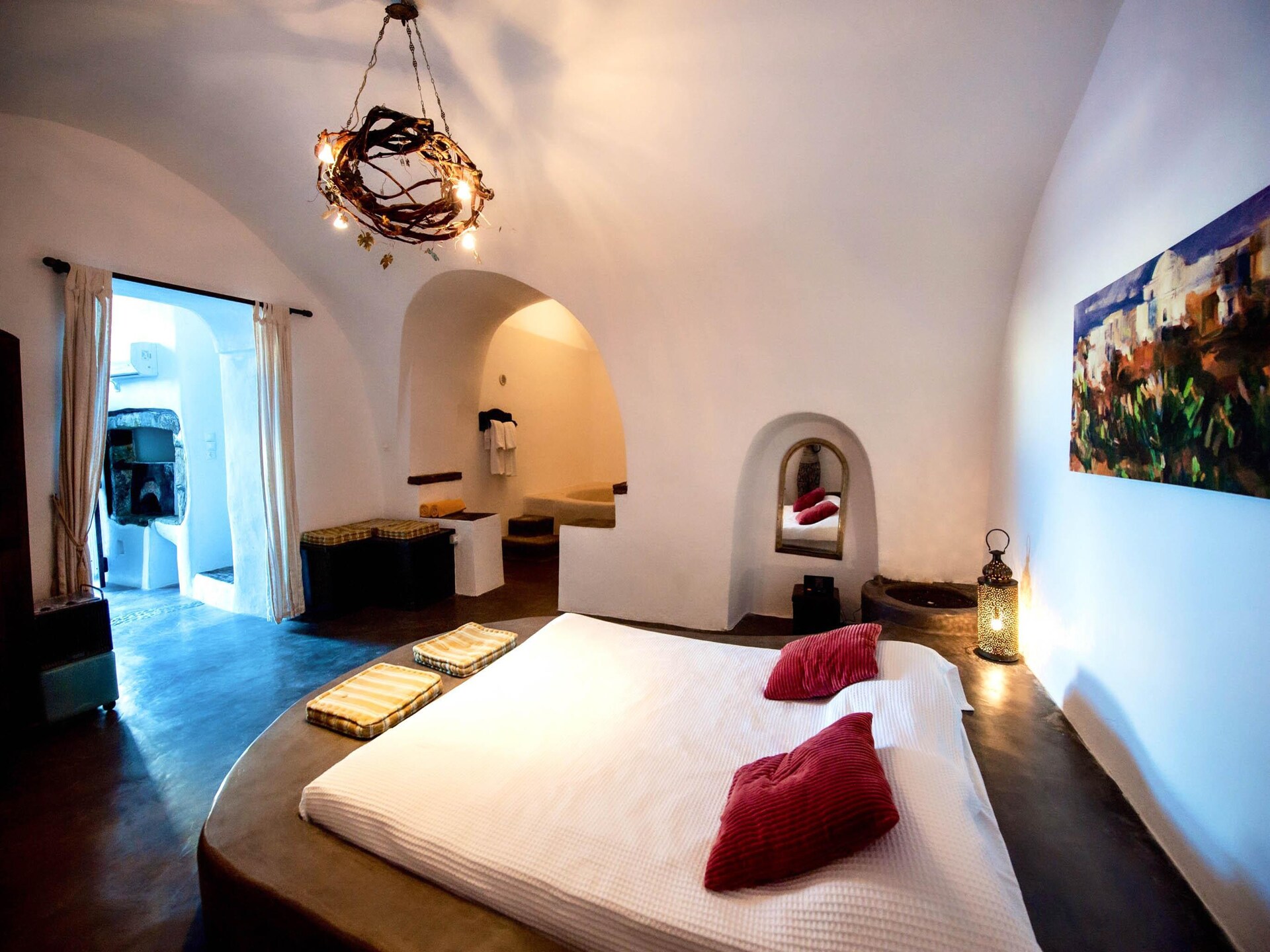Villa Mansion Kyani met privézwembad in Megalochori, Santorini - foto 20
