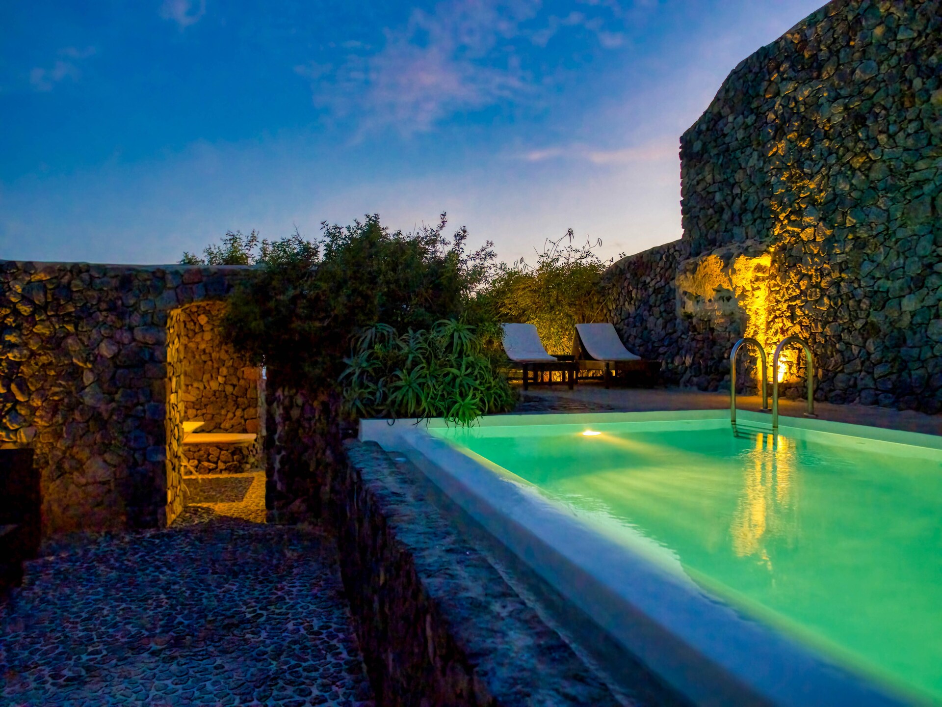 Villa Mansion Kyani met privézwembad in Megalochori, Santorini - foto 8