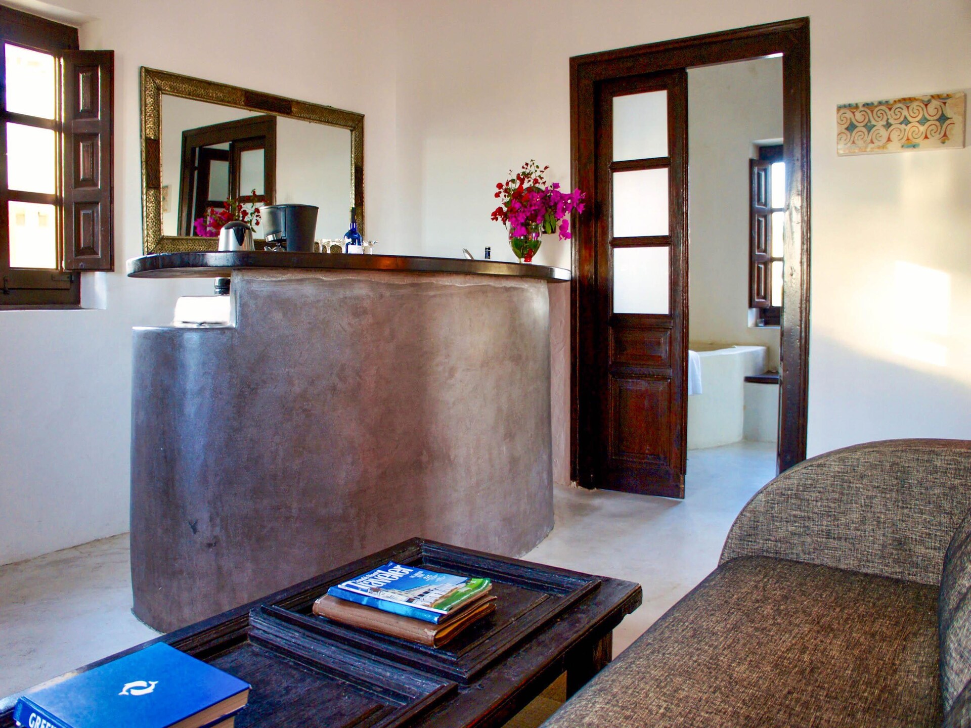 Villa Mansion Kyani met privézwembad in Megalochori, Santorini - foto 9