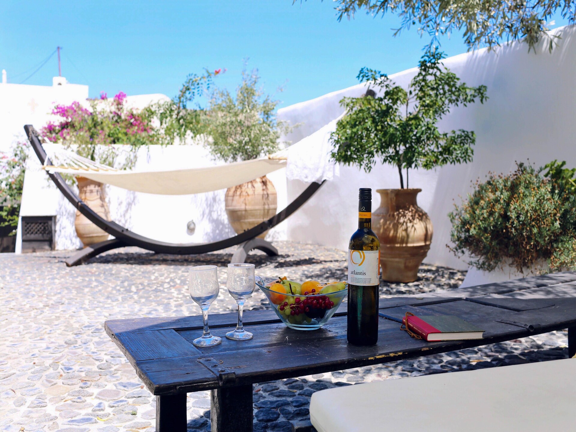 Authentieke villa met privézwembad en buitenkeuken nabij Megalochori, Santorini - foto 12