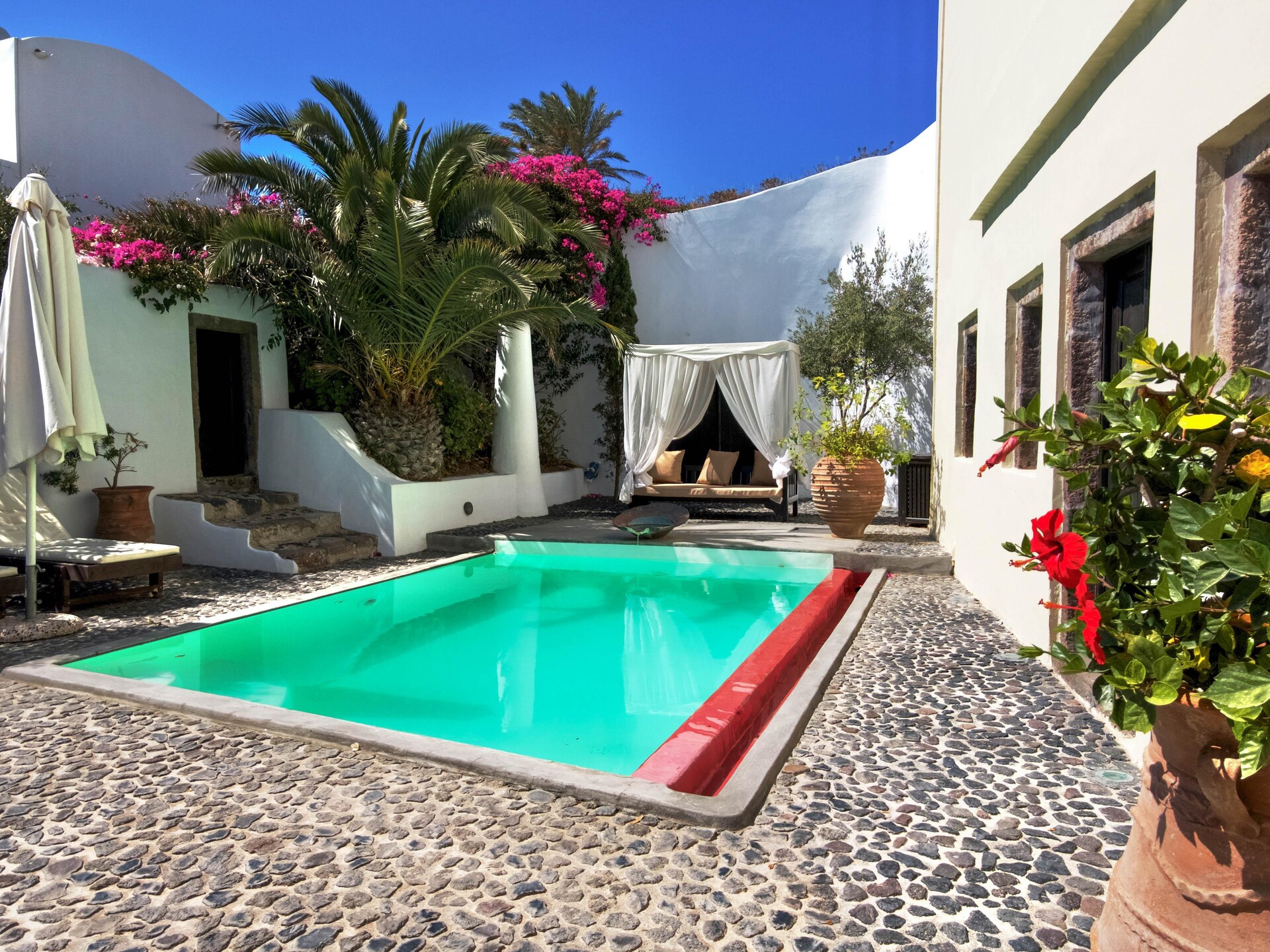 Authentieke villa met privézwembad en buitenkeuken nabij Megalochori, Santorini - foto 14