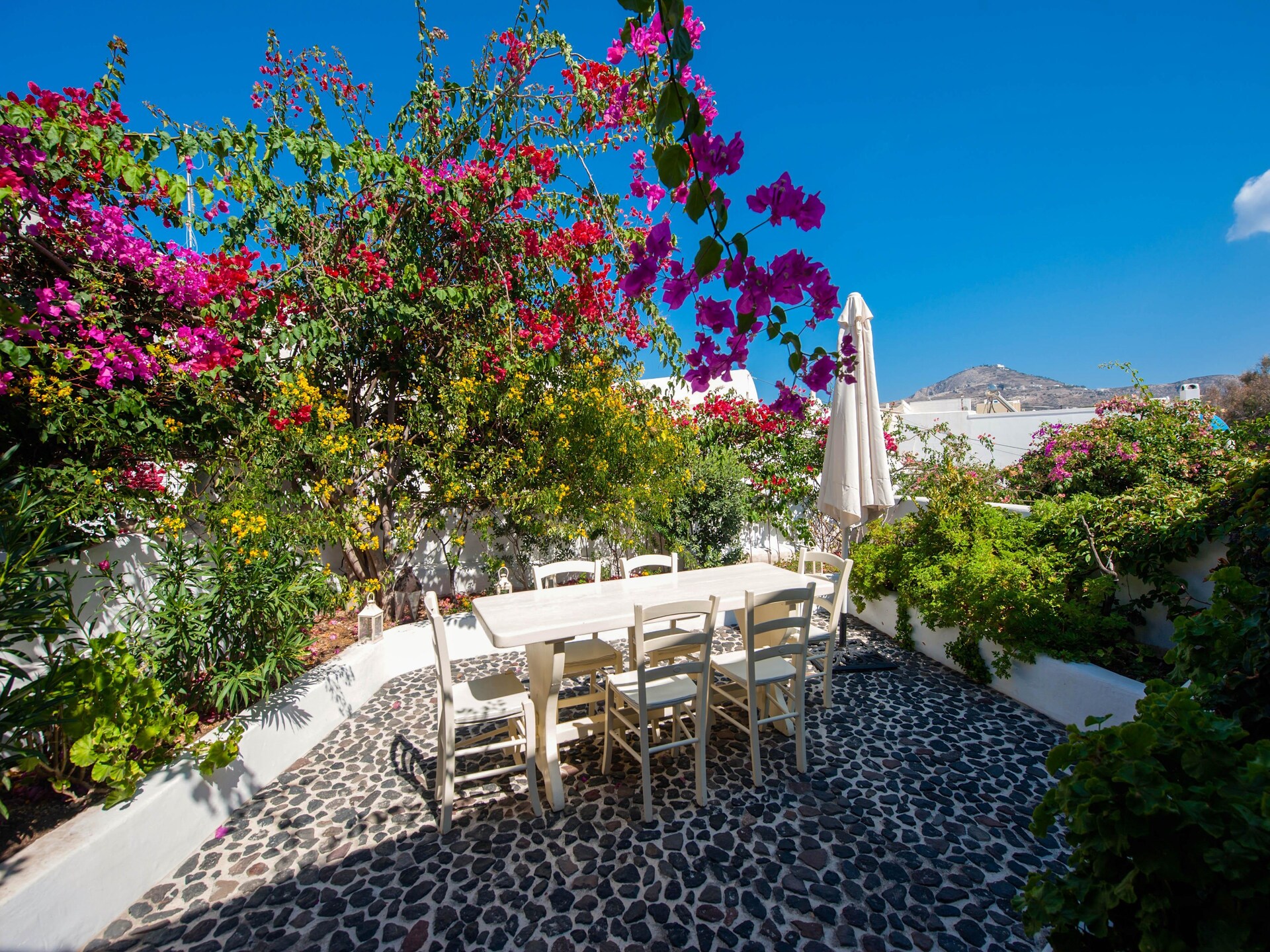 Authentieke villa met privézwembad en buitenkeuken nabij Megalochori, Santorini - foto 36