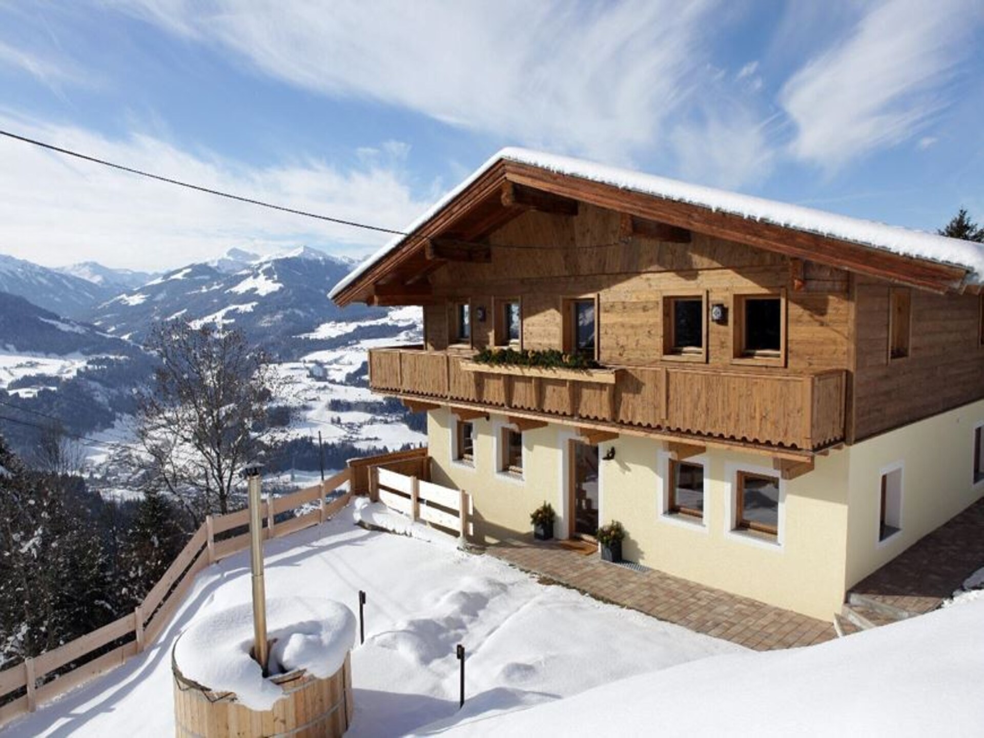 Vrijstaand chalet voor 11 personen met hottub en uitzicht op de Hohe Salve - foto 35