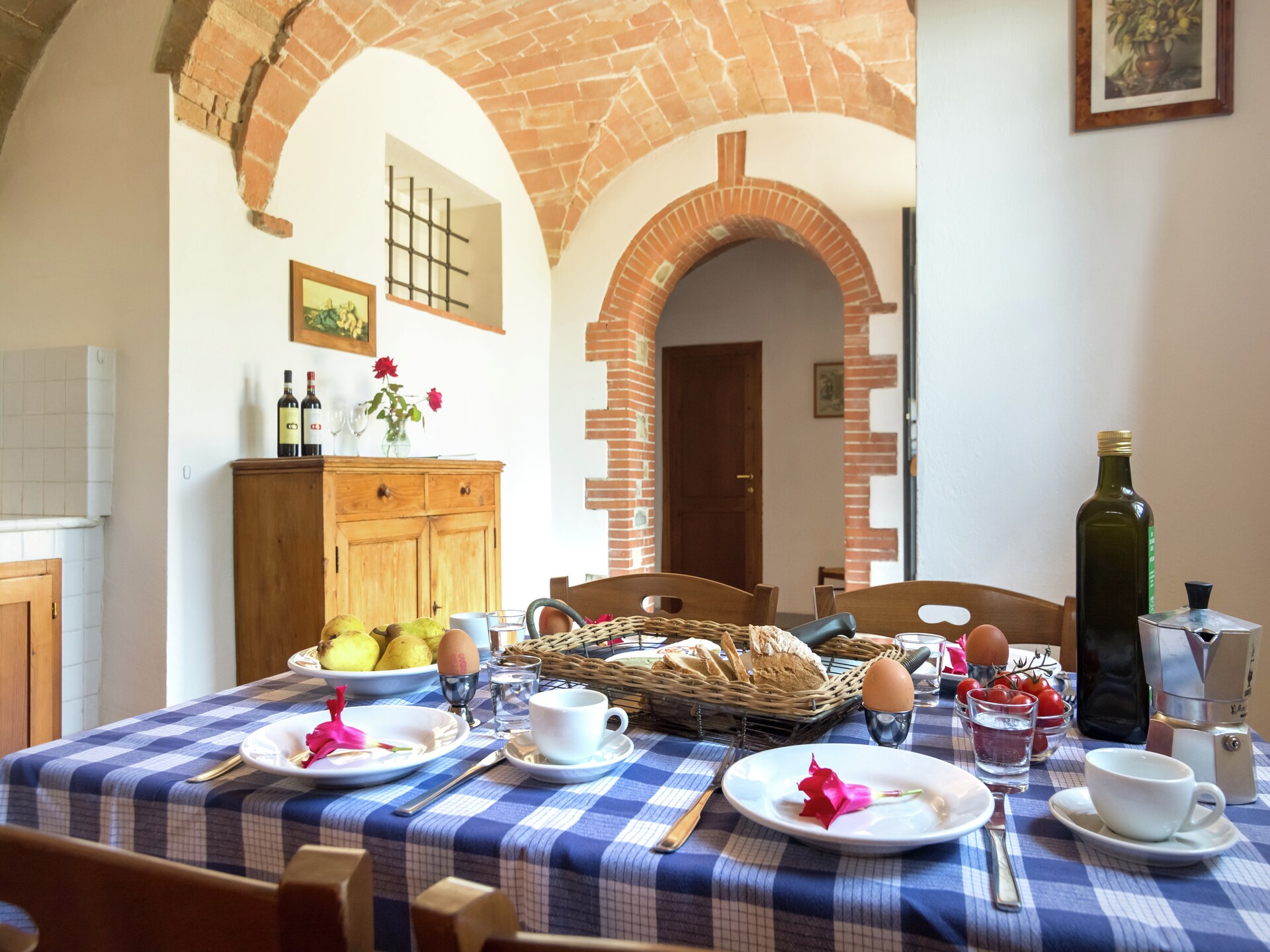 Toscaans landhuis bij Tavarnelle met zwembad, tuin en uitzicht - foto 33