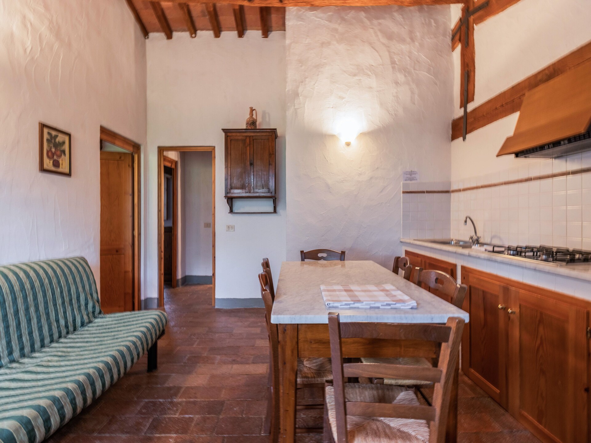 Toscaans landhuis bij Tavarnelle met zwembad, tuin en uitzicht - foto 17