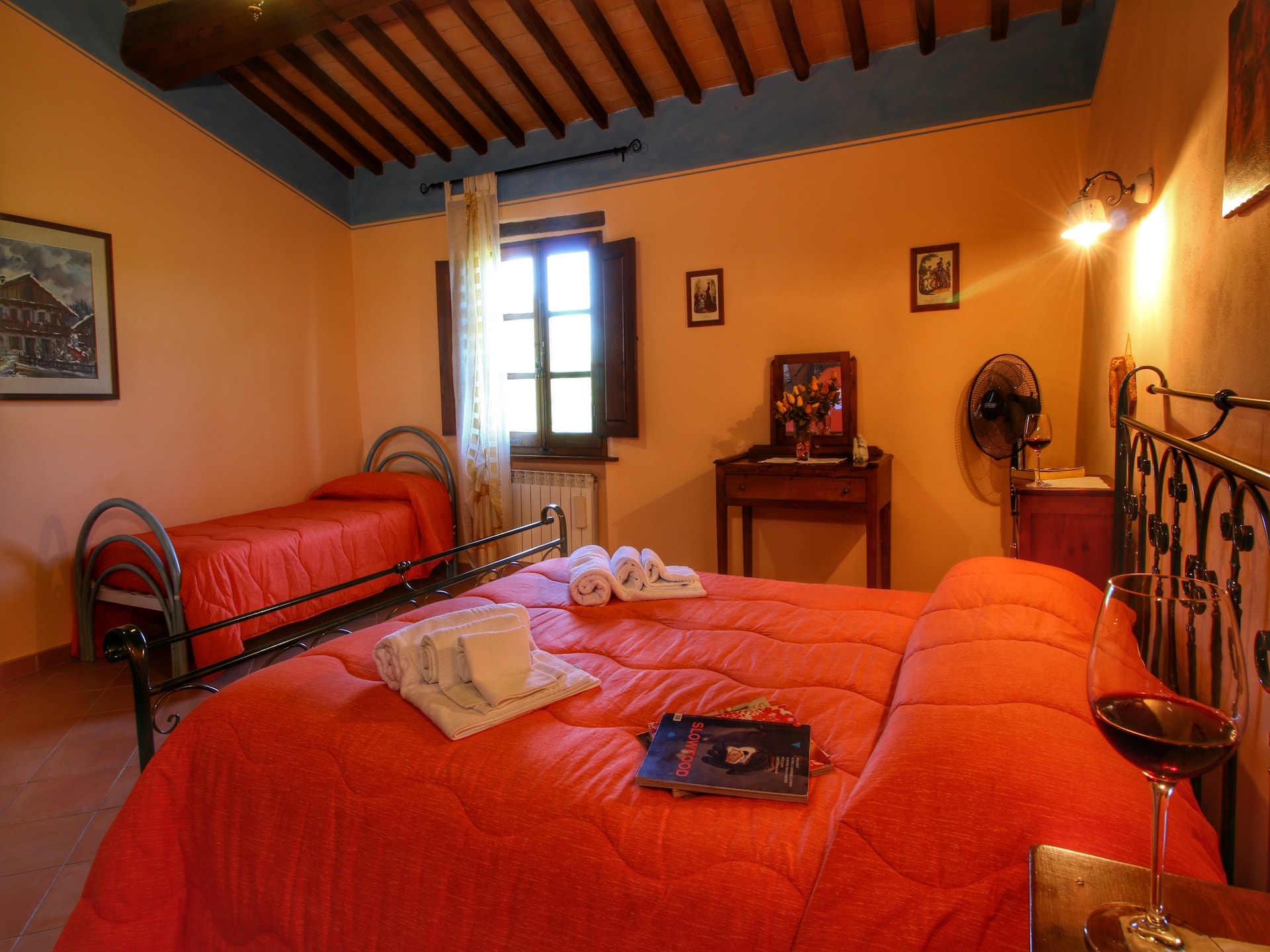 Authentieke boerderij La Verbena in Montalcino voor 6 personen - foto 3