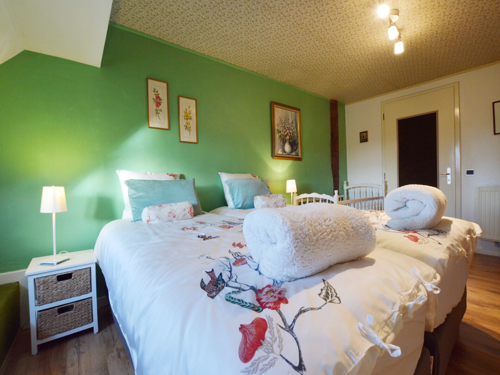 Landhuis La Fleur des Bois: 7-persoons vakantiehuis aan de bosrand in Malmédy - foto 16