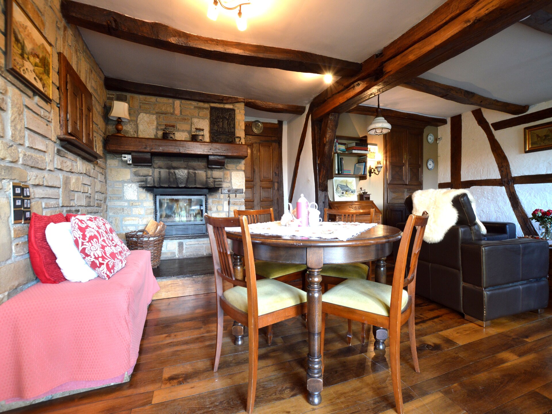 Landhuis La Fleur des Bois: 7-persoons vakantiehuis aan de bosrand in Malmédy - foto 10